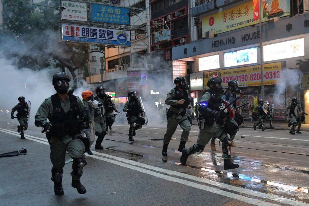 HONG KONG-CHINA-politics-CRIME-unrest