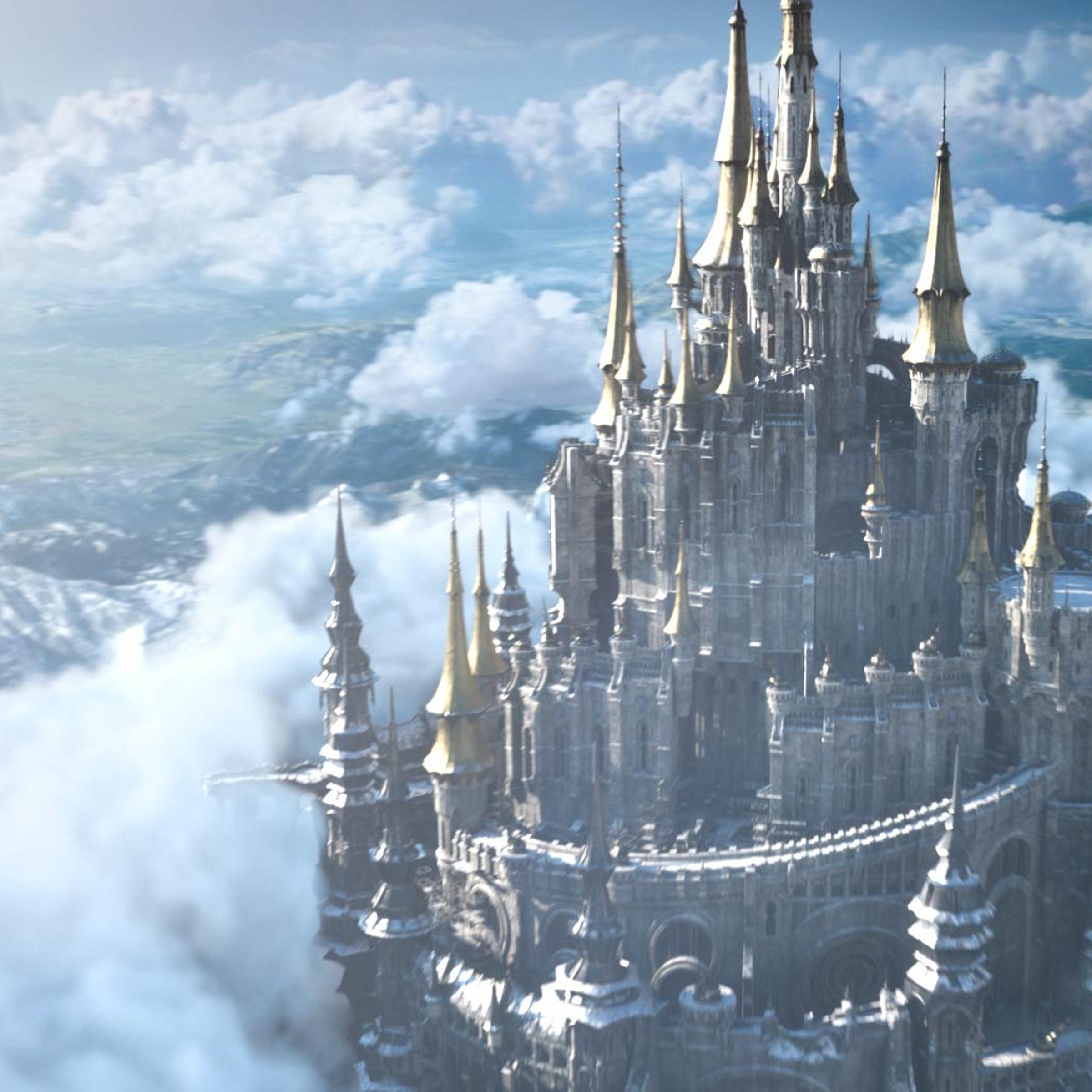 The city-state of Ishgard in <i>Final Fantasy XIV: Heavensward</i>