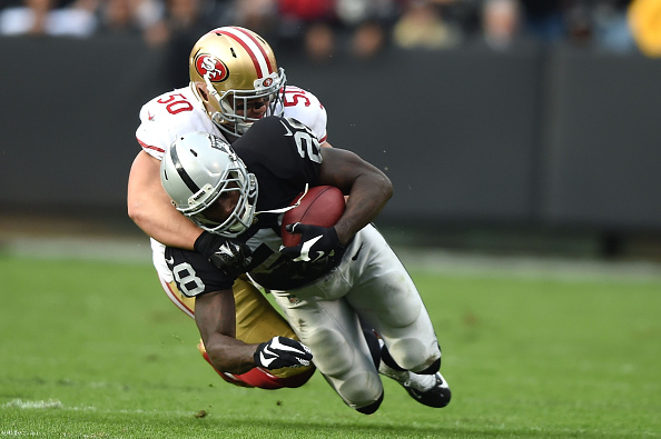 San Francisco 49ers v Oakland Raiders