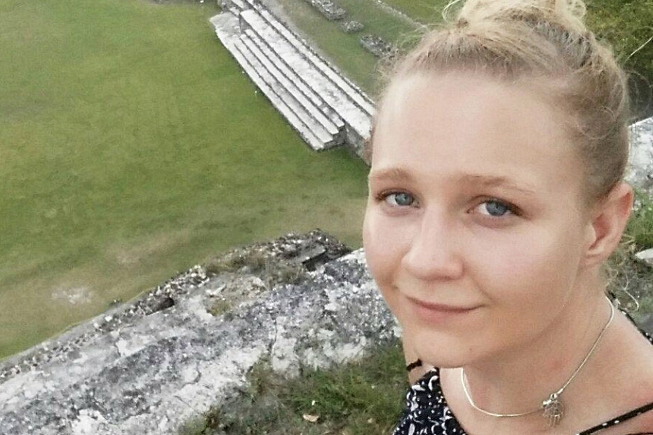 Reality Winner poses in a photo posted to her Instagram account