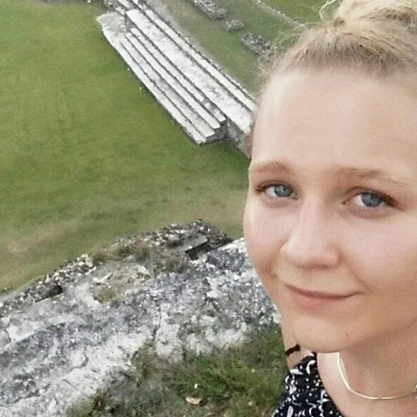Reality Winner poses in a photo posted to her Instagram account