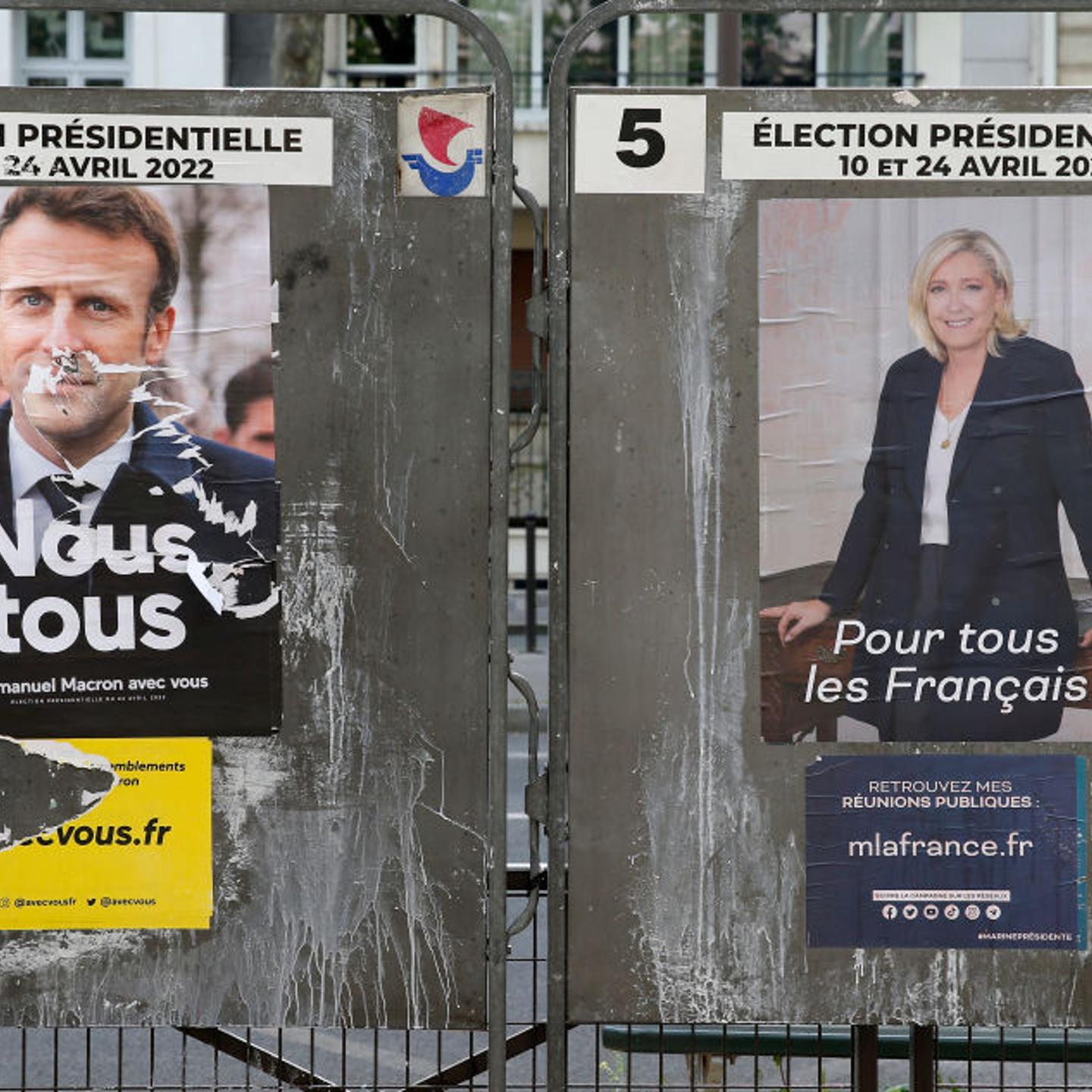 French 2022 Presidential Electoral Campaign Posters