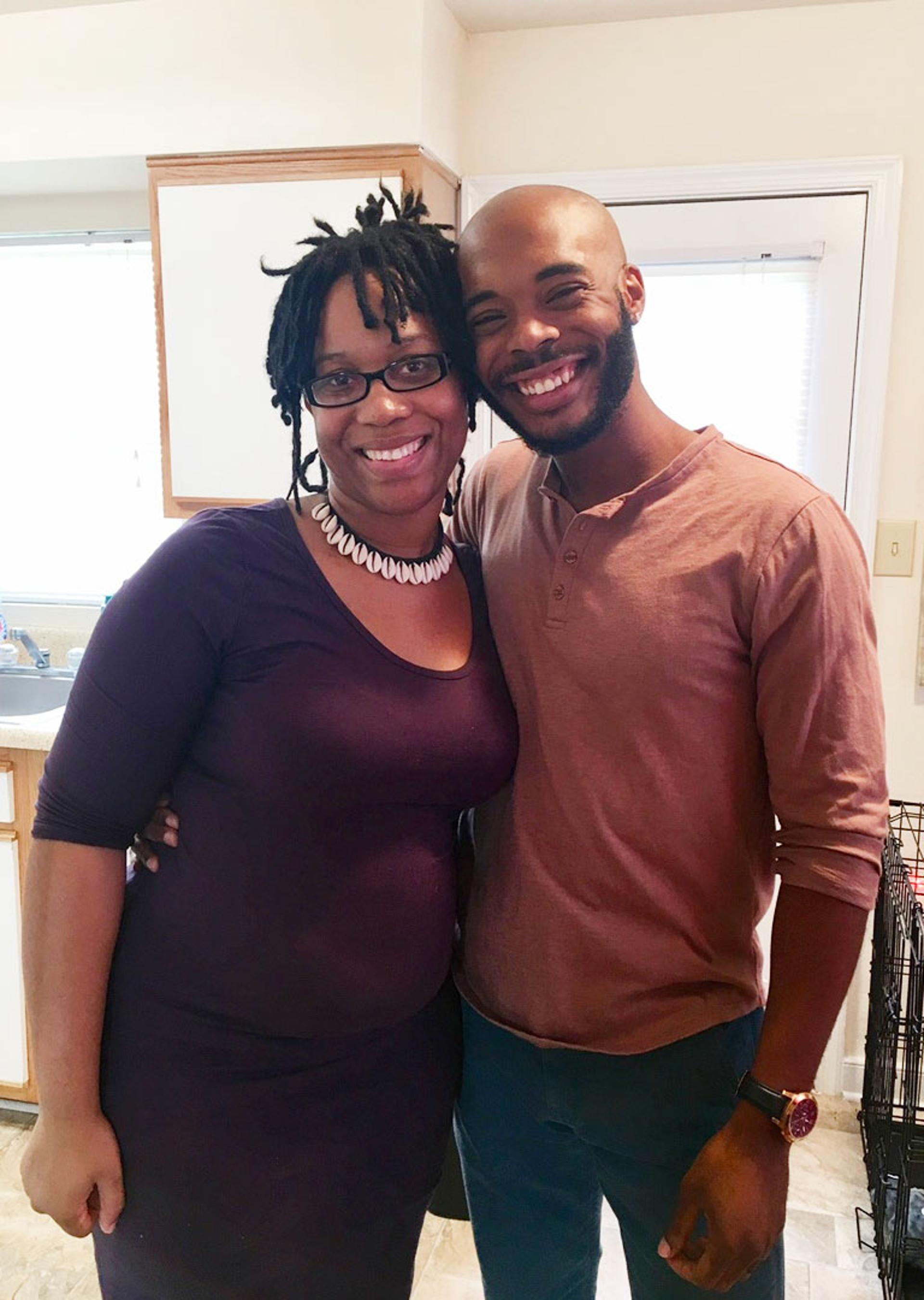 Marcus-David Peters and sister Princess Blanding