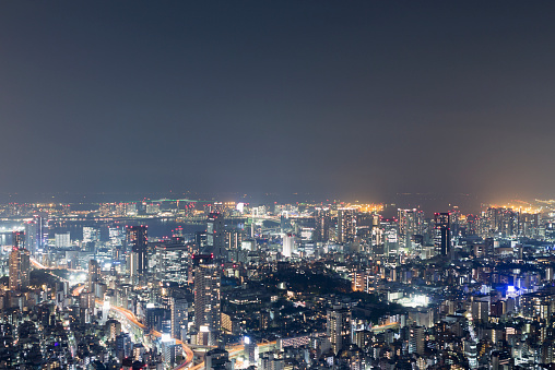 aerial-view-night-sky
