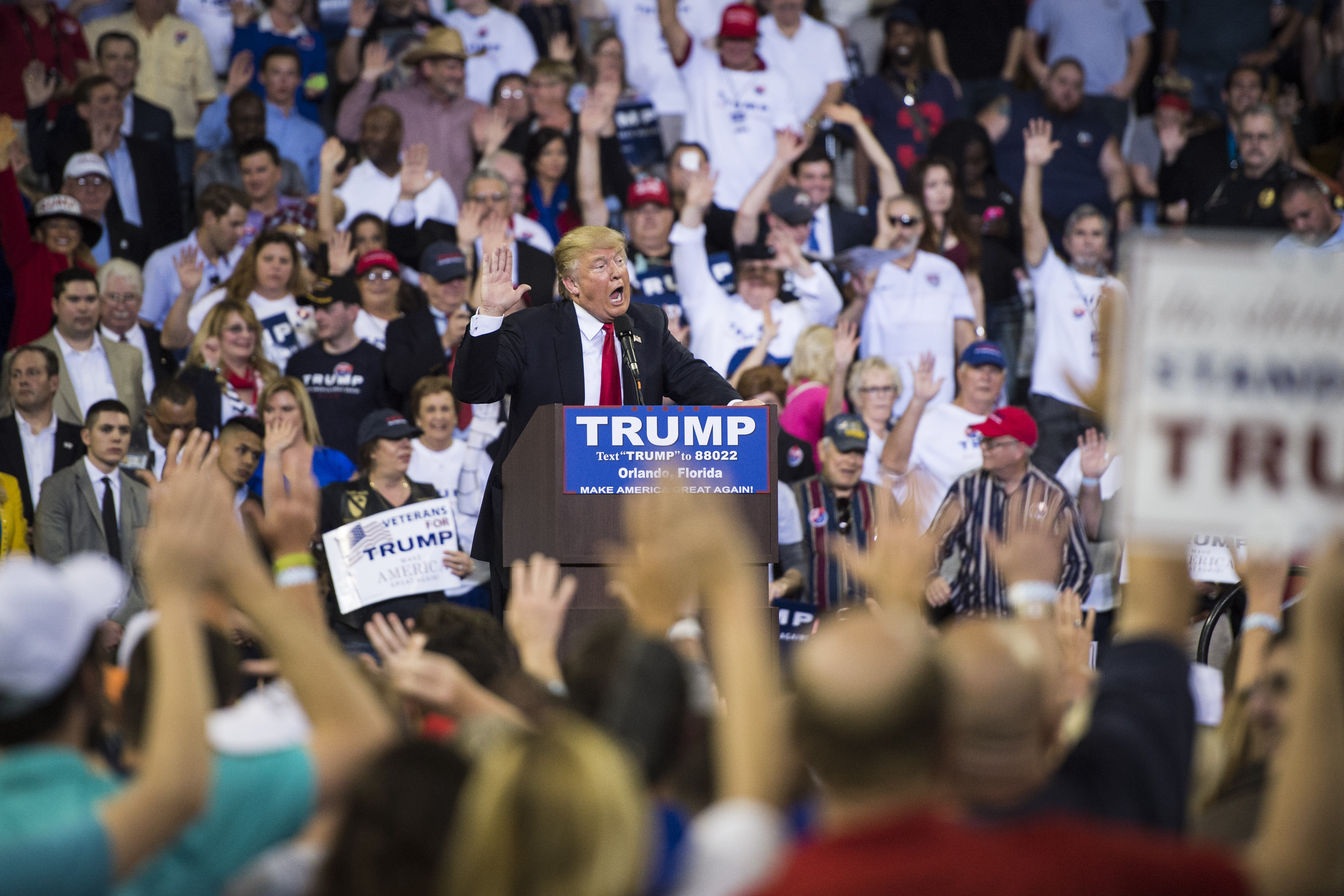 donald trump rabbis protest pro-israel event