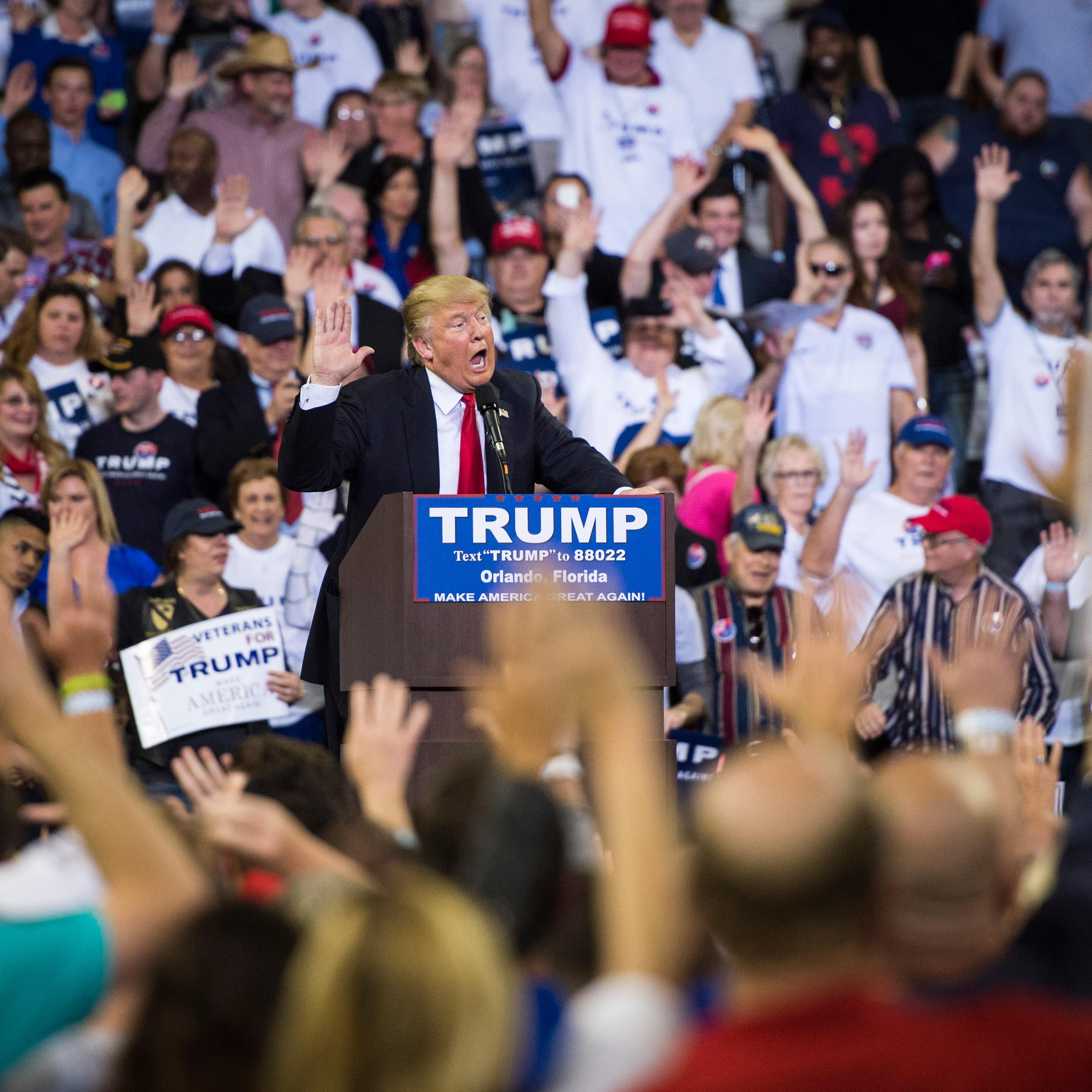 donald trump rabbis protest pro-israel event