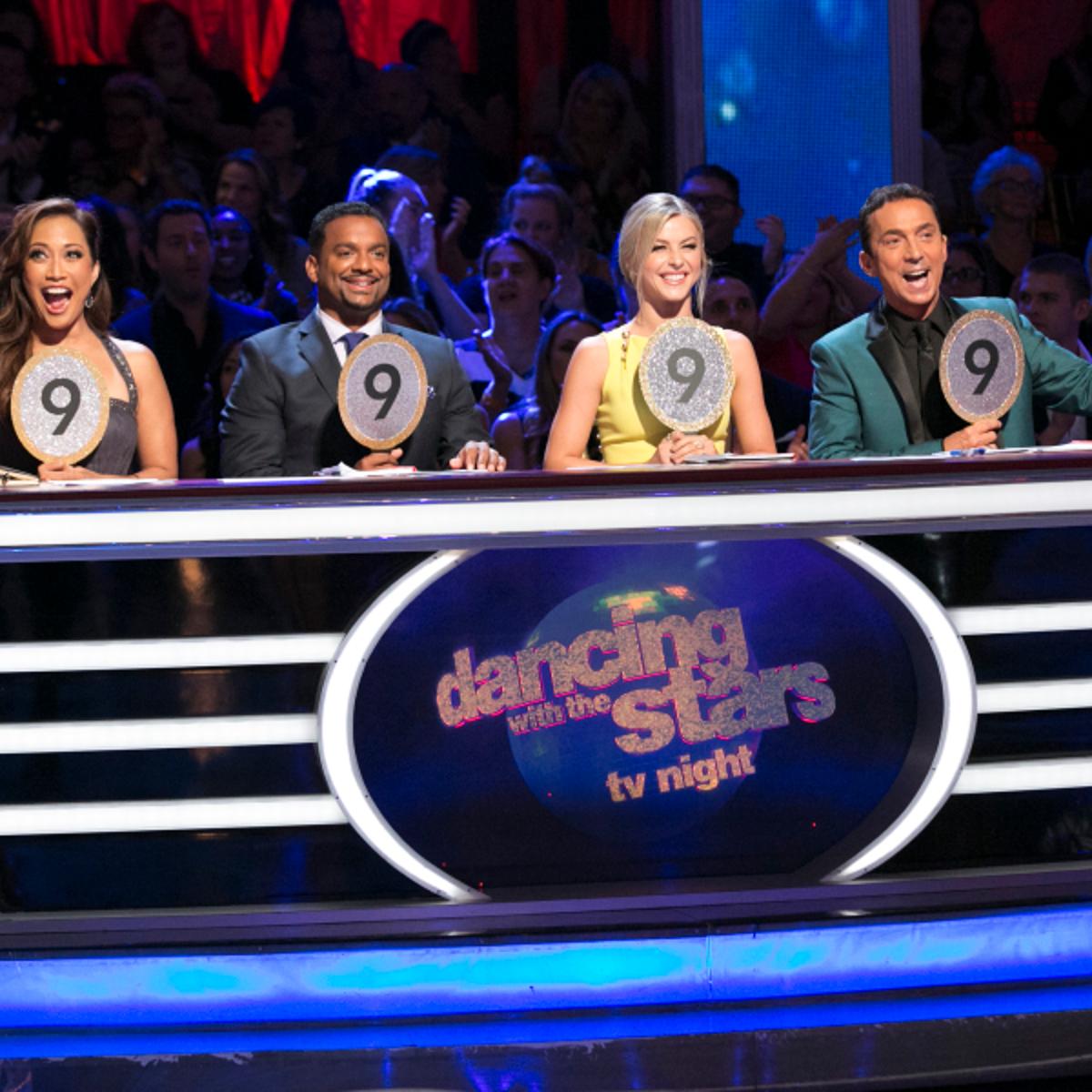 CARRIE ANN INABA, ALFONSO RIBEIRO, JULIANNE HOUGH, BRUNO TONIOLI