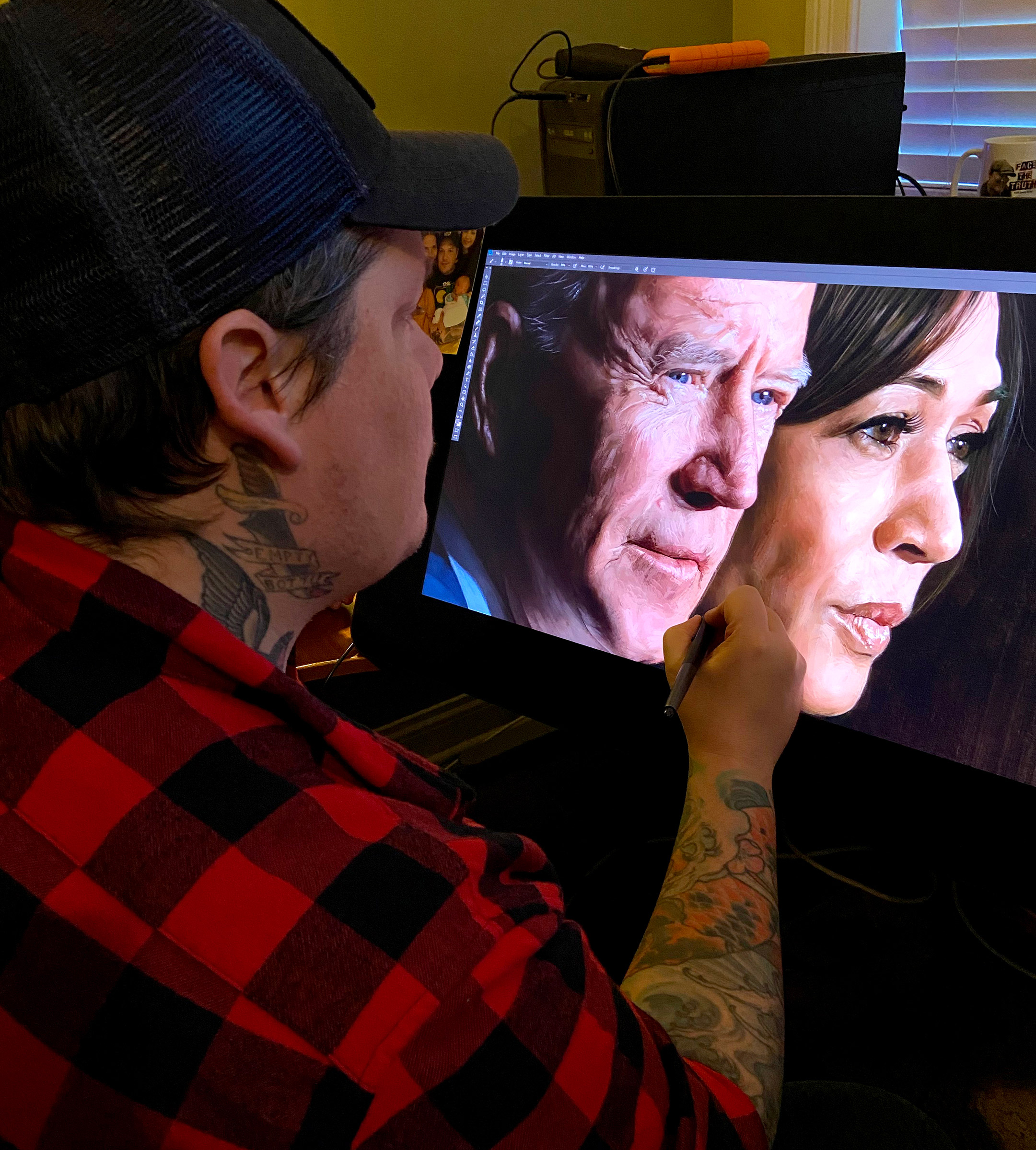 Jason Seiler in his Chicago studio. 