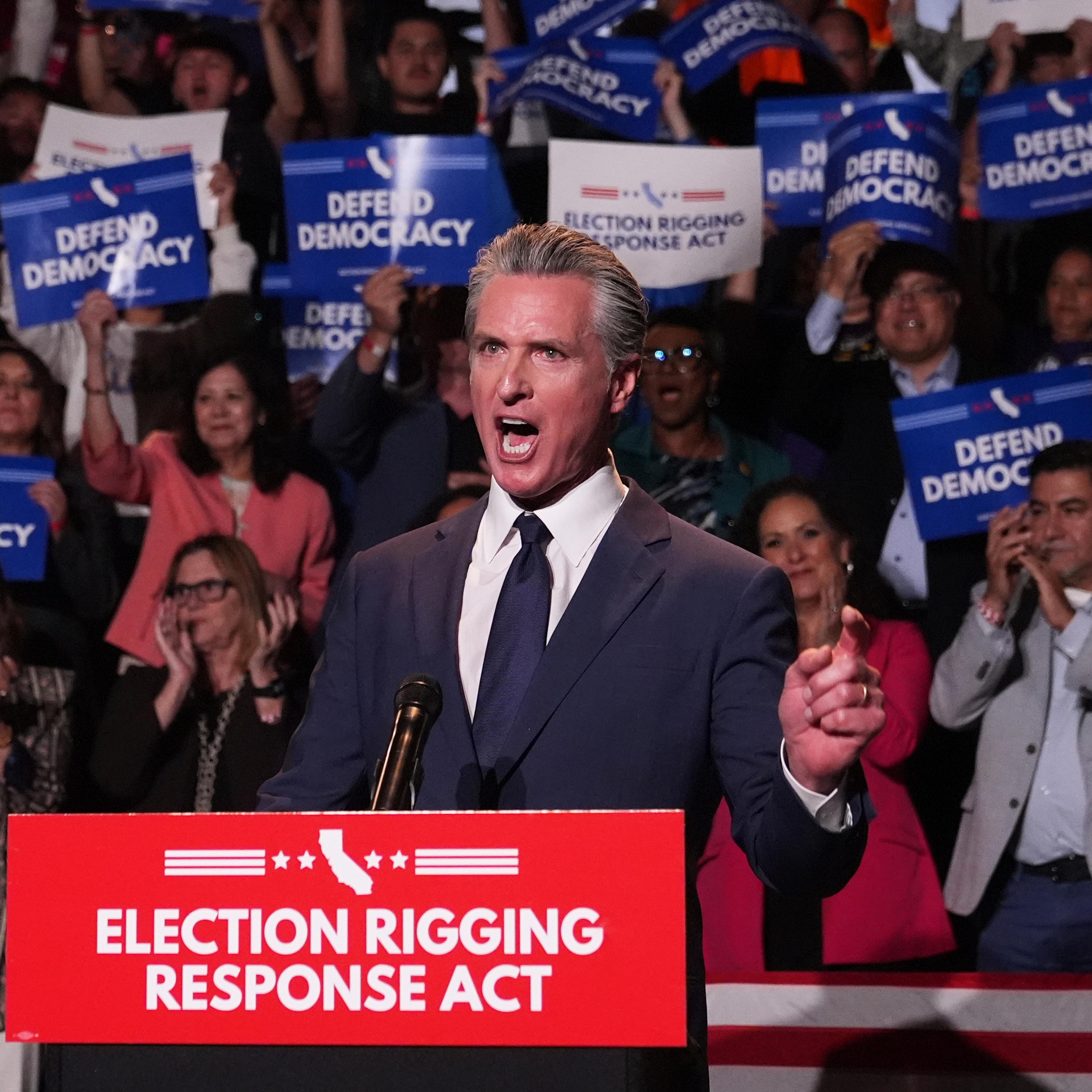 Election 2025 Redistricting California