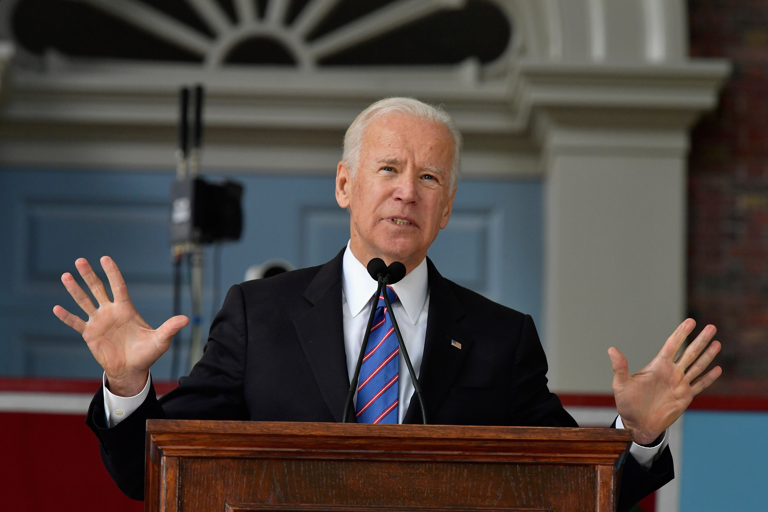 Joe Biden Speaks At Harvard University Class Day