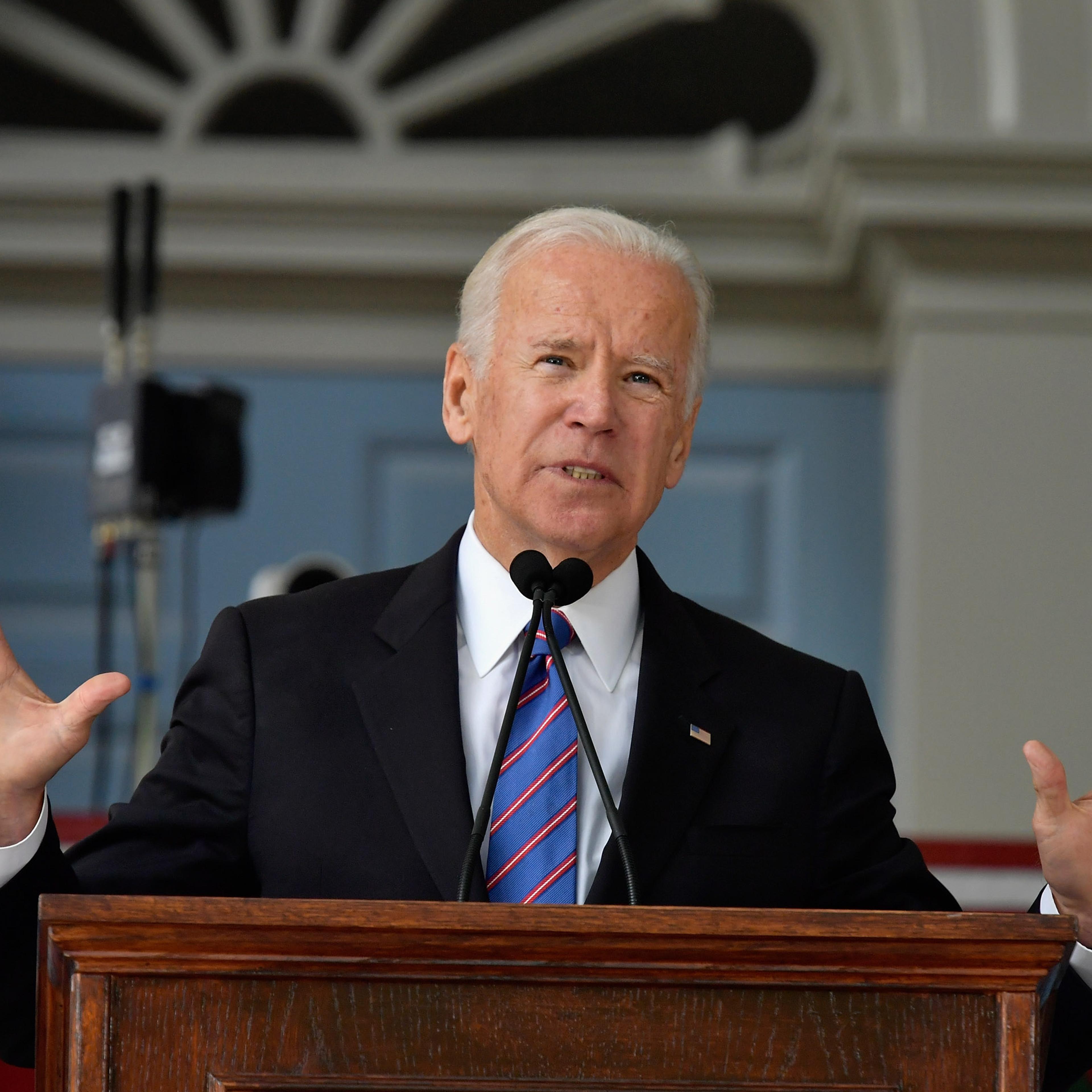 Joe Biden Speaks At Harvard University Class Day