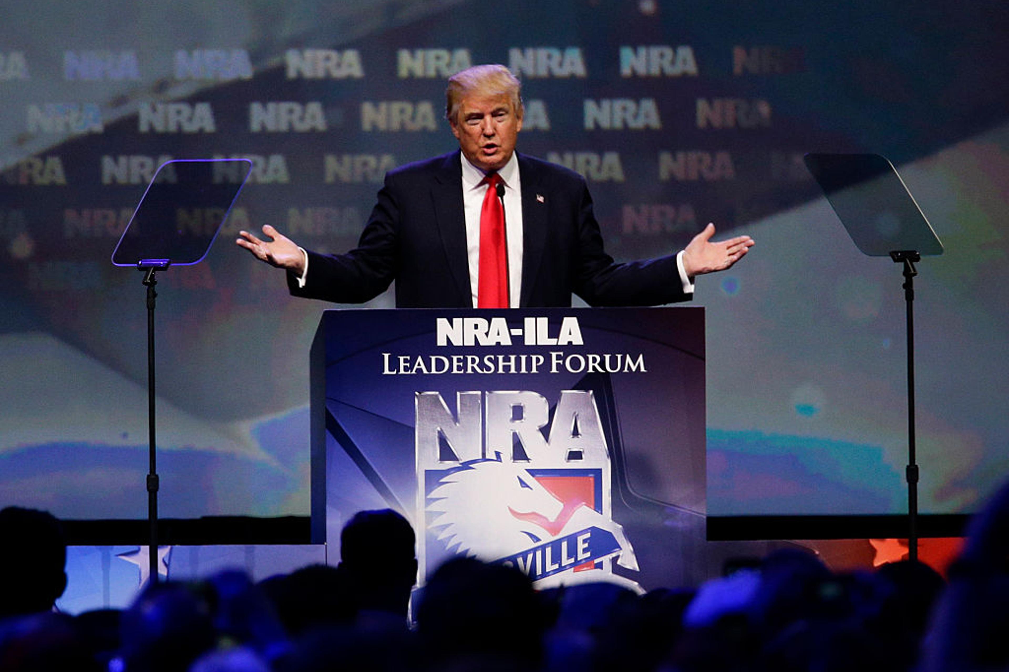 Donald Trump at the NRA Leadership Forum