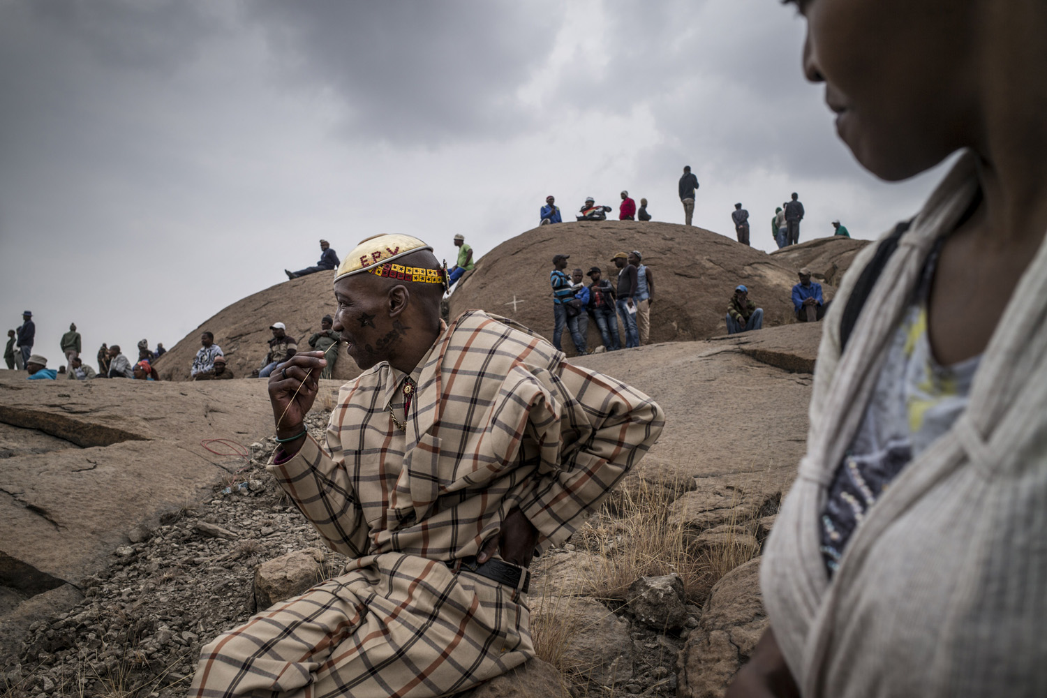 SAFRICA-MINING-MARIKANA-ANNIVERSARY