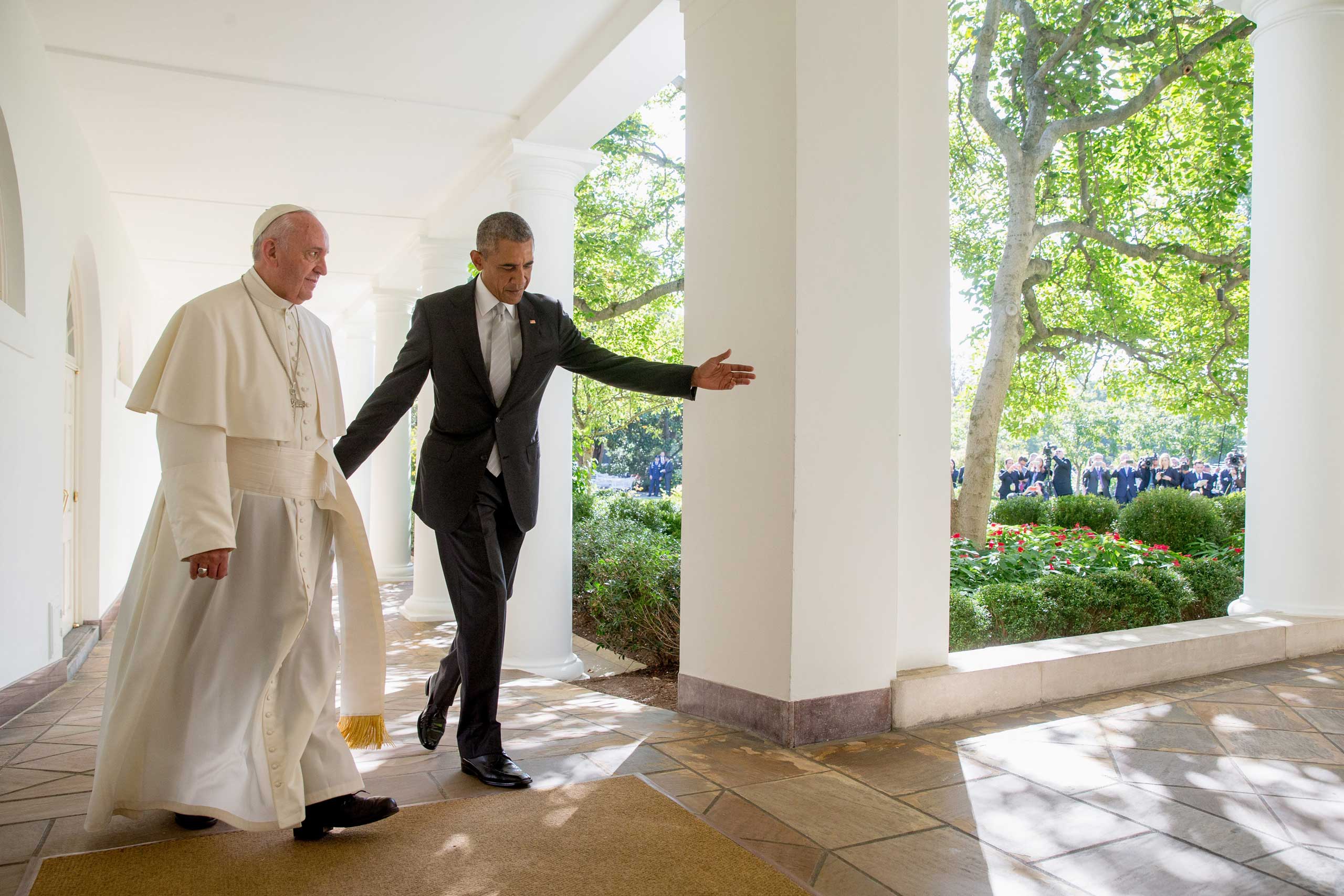 Pope Francis US Visit White House