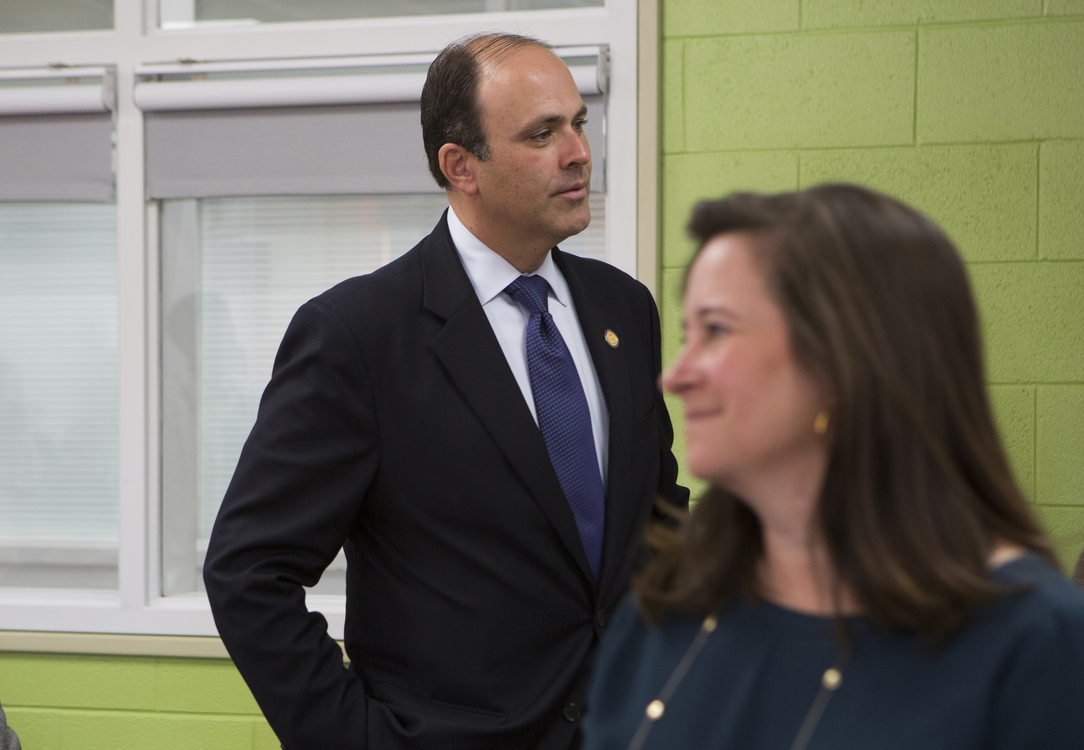 NEWPORT NEWS, VA - November 28:  Republican David Yancey and De