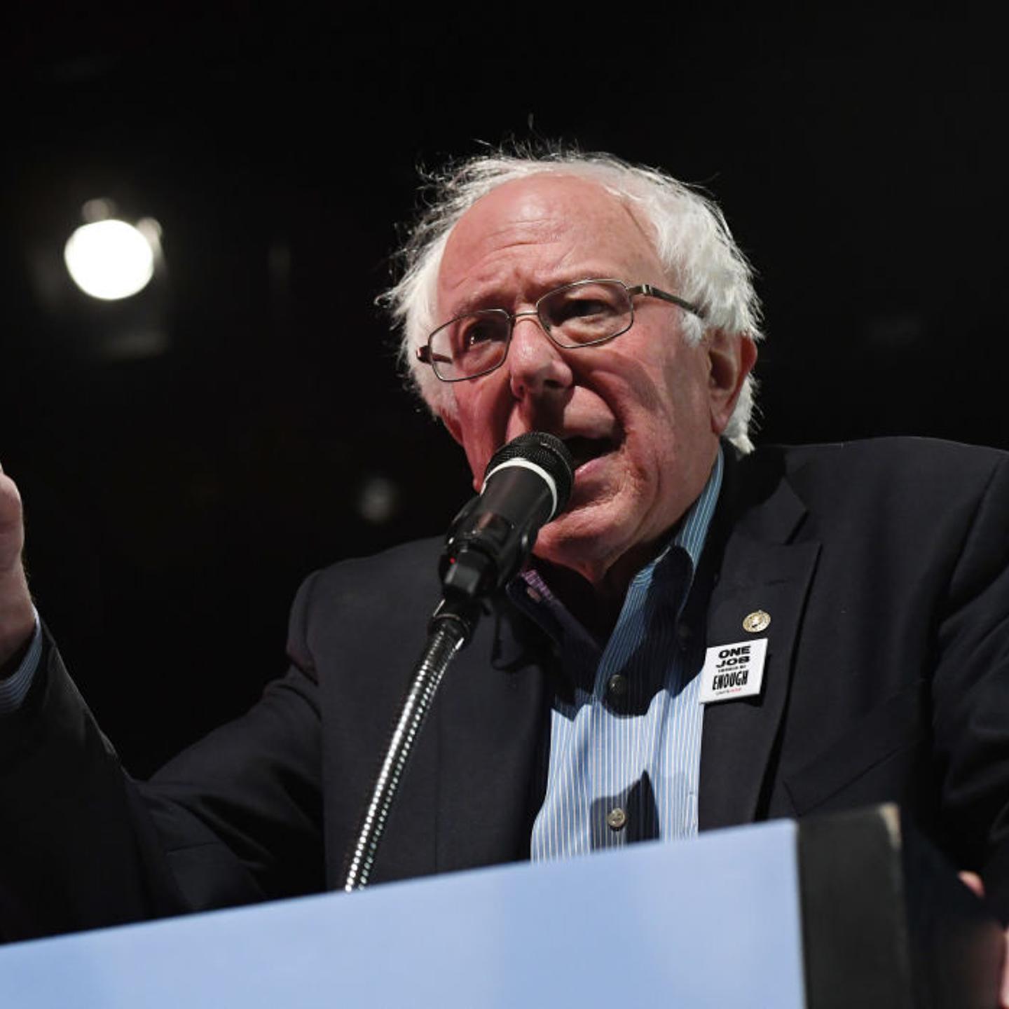 Sen. Bernie Sanders Attends Rally For Nevada Democrats In Las Vegas