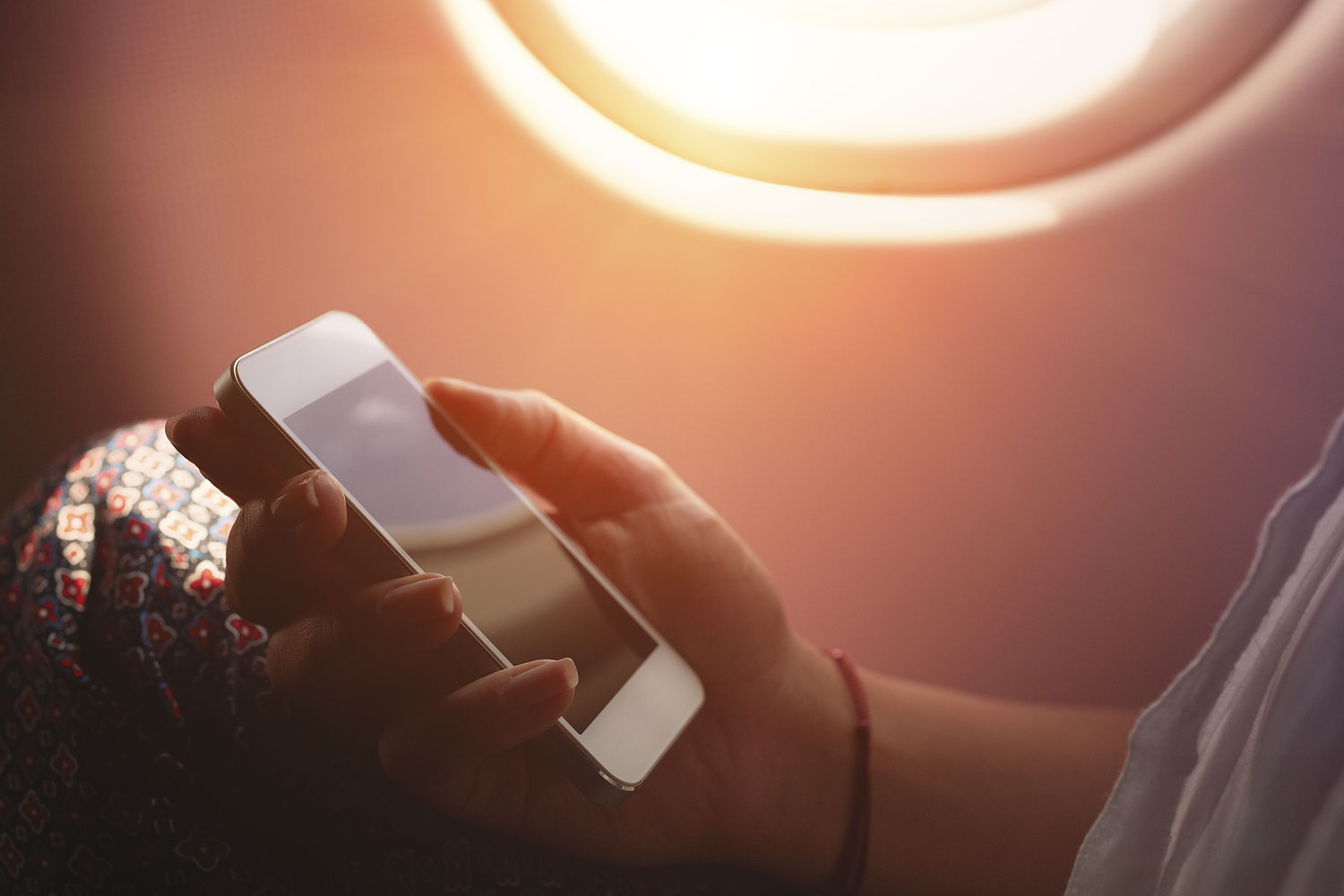Phone on Plane