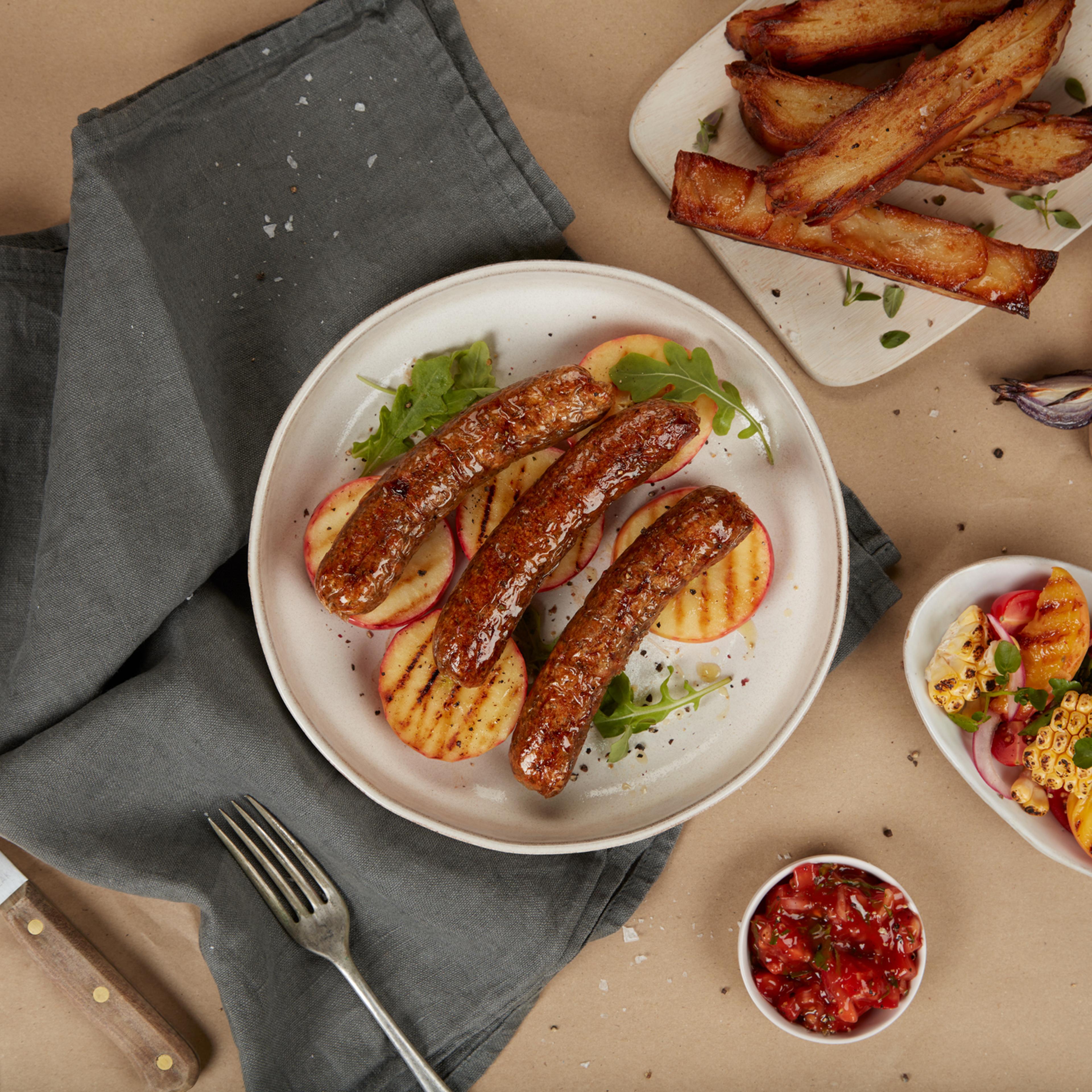 Cultivated Meat Sausages from Ivy Farm Technologies, Oxford