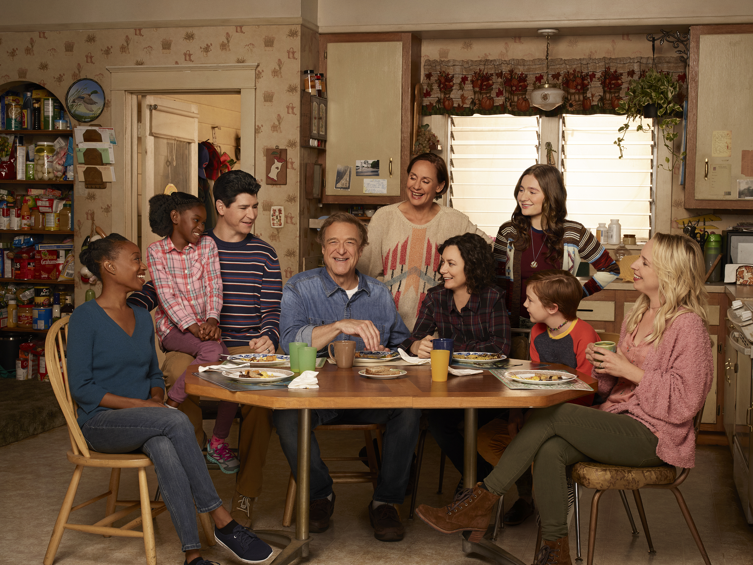 MAYA LYNNE ROBINSON, AYDEN REY, MICHAEL FISHMAN, JOHN GOODMAN, LAURIE METCALF, SARA GILBERT, EMMA KENNEY, AMES MCNAMARA, LECY GORANSON