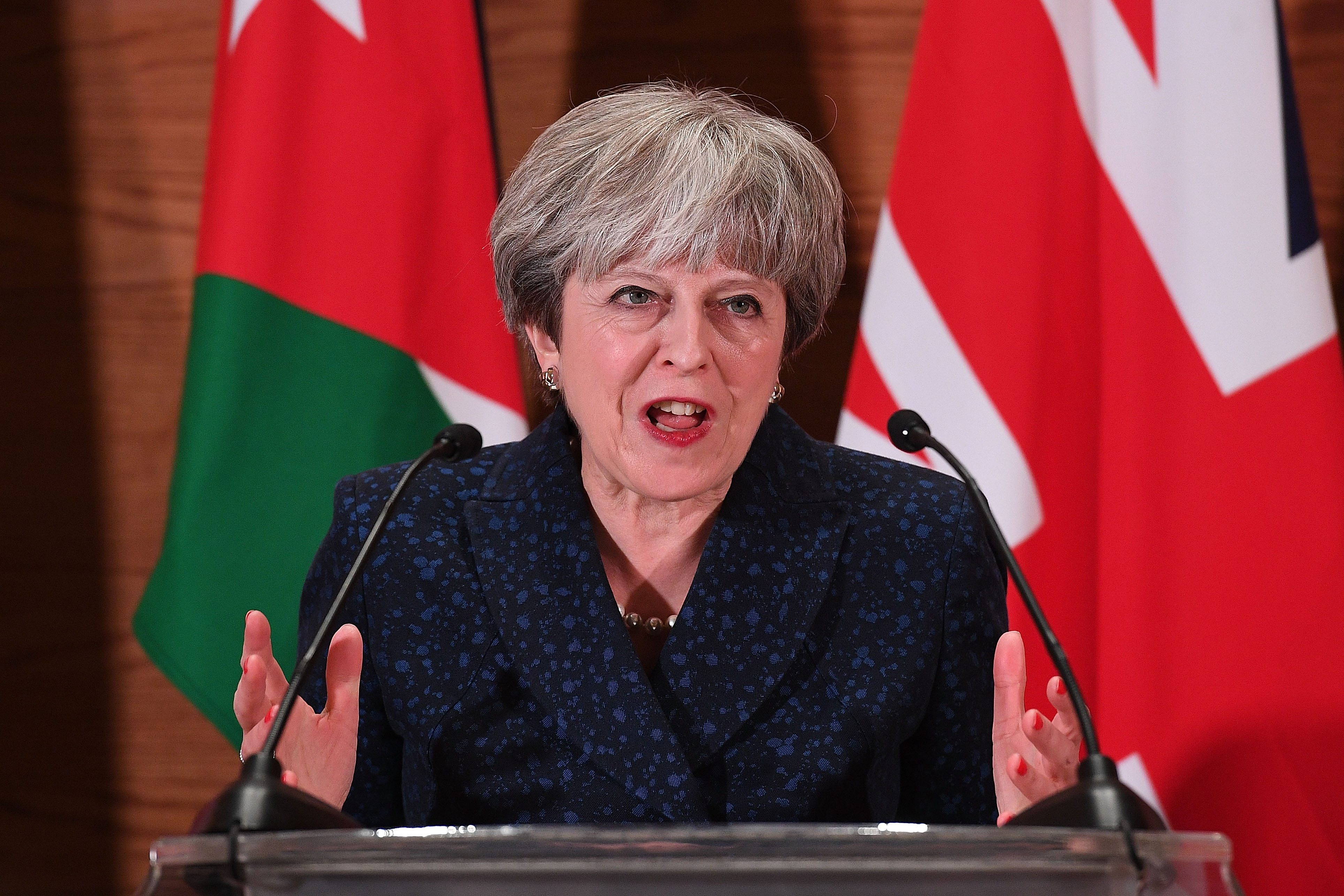 The Prime Minister Holds Talks During An Official Visit To Jordan