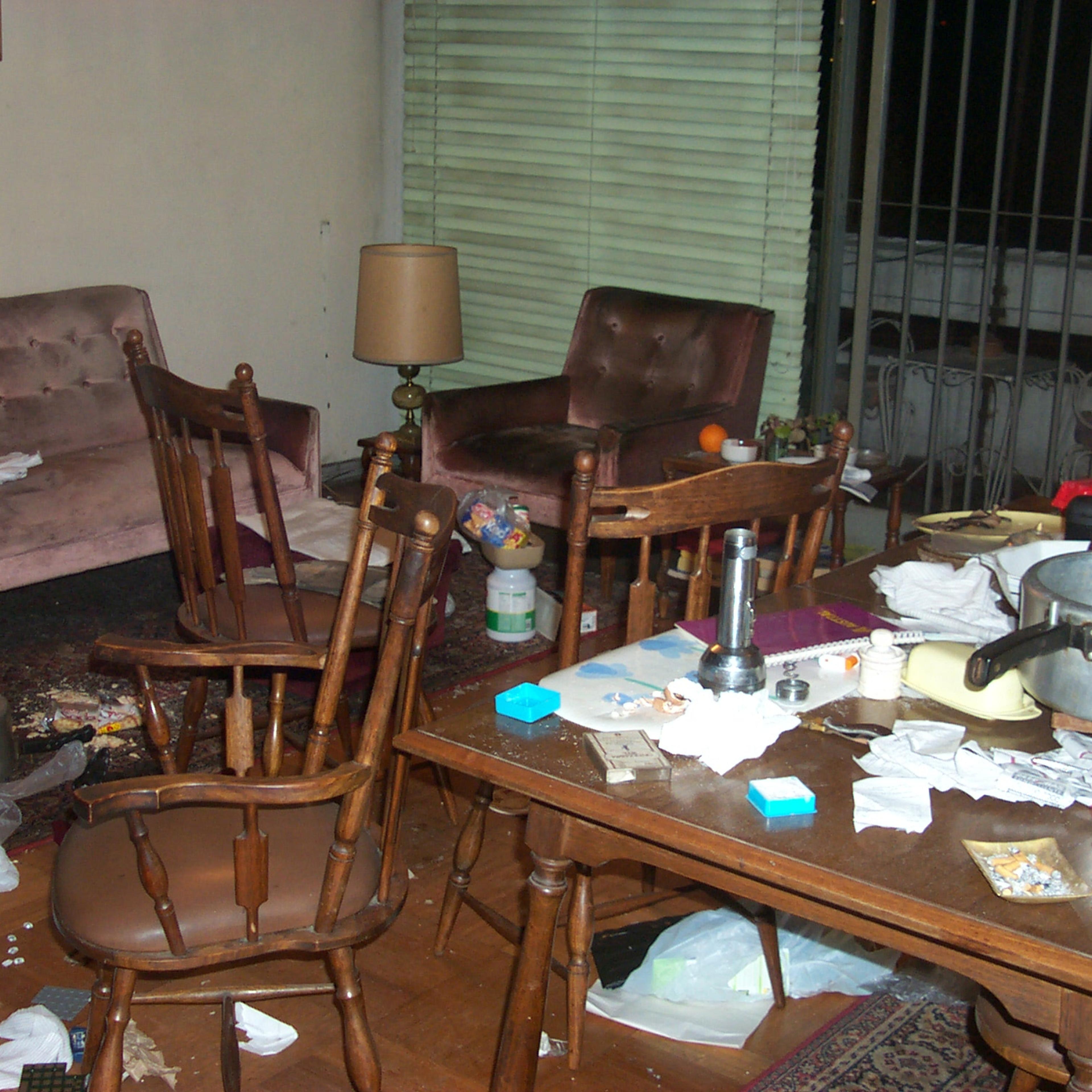 mess in a house