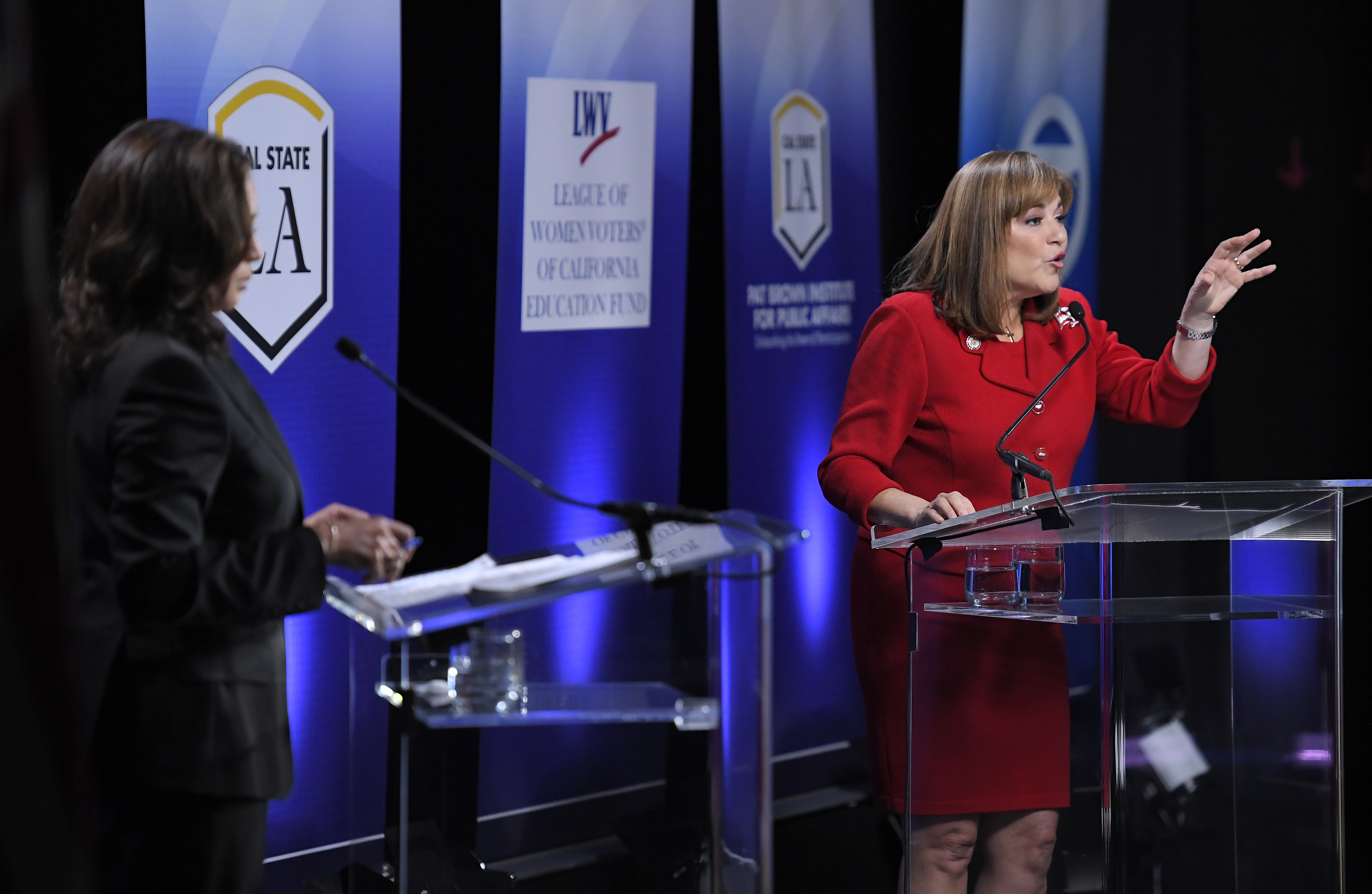 loretta sanchez dabbed california senate debate