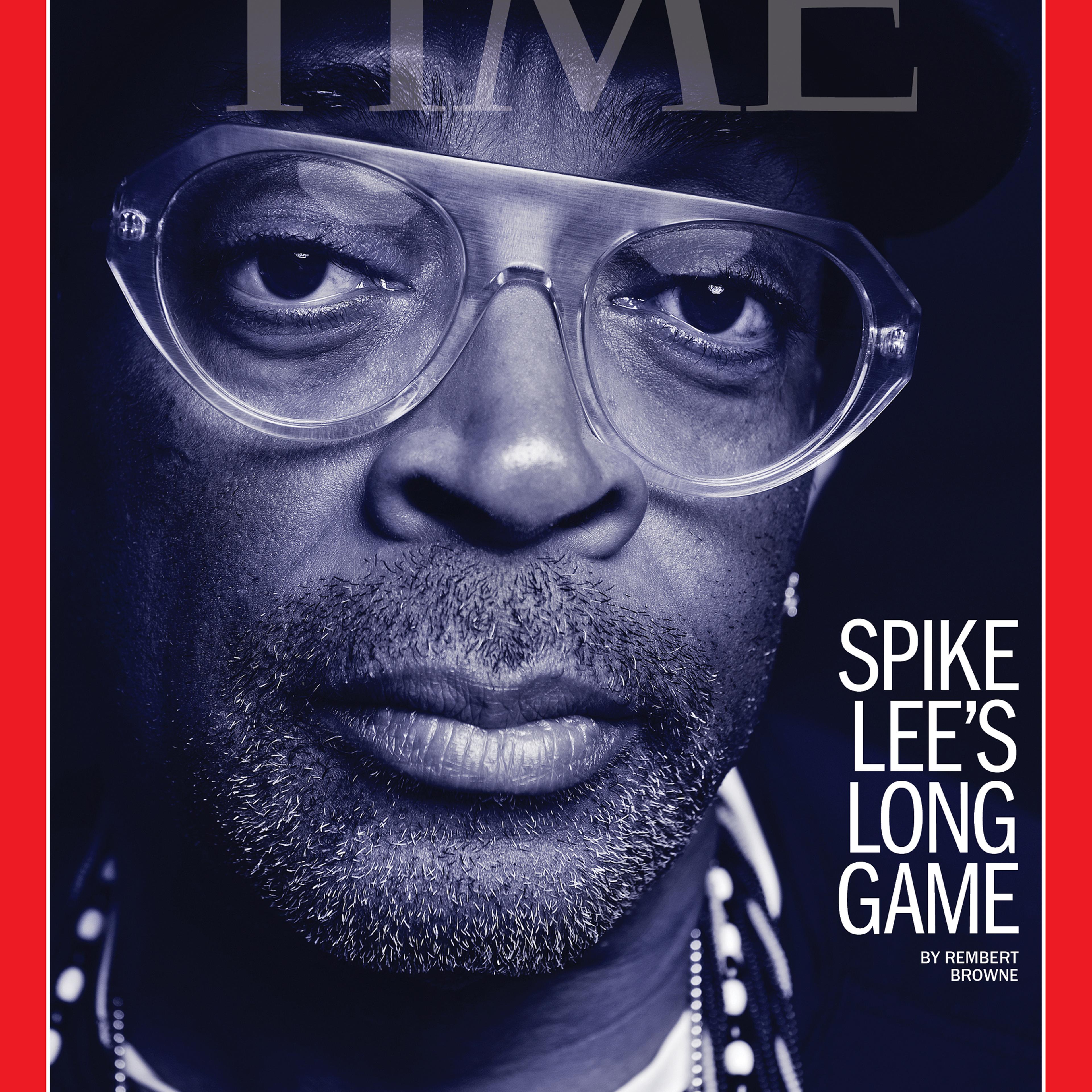 Spike Lee BlacKkKlansman Long Game Time Magazine Cover 180820