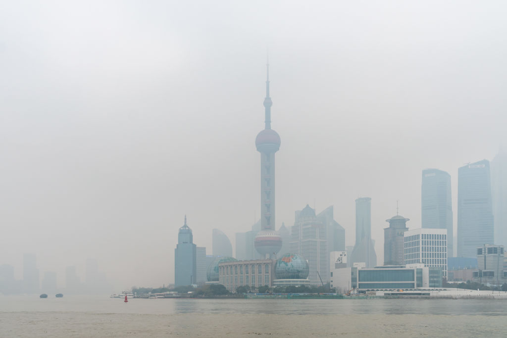 China Shanghai Pollution Weather
