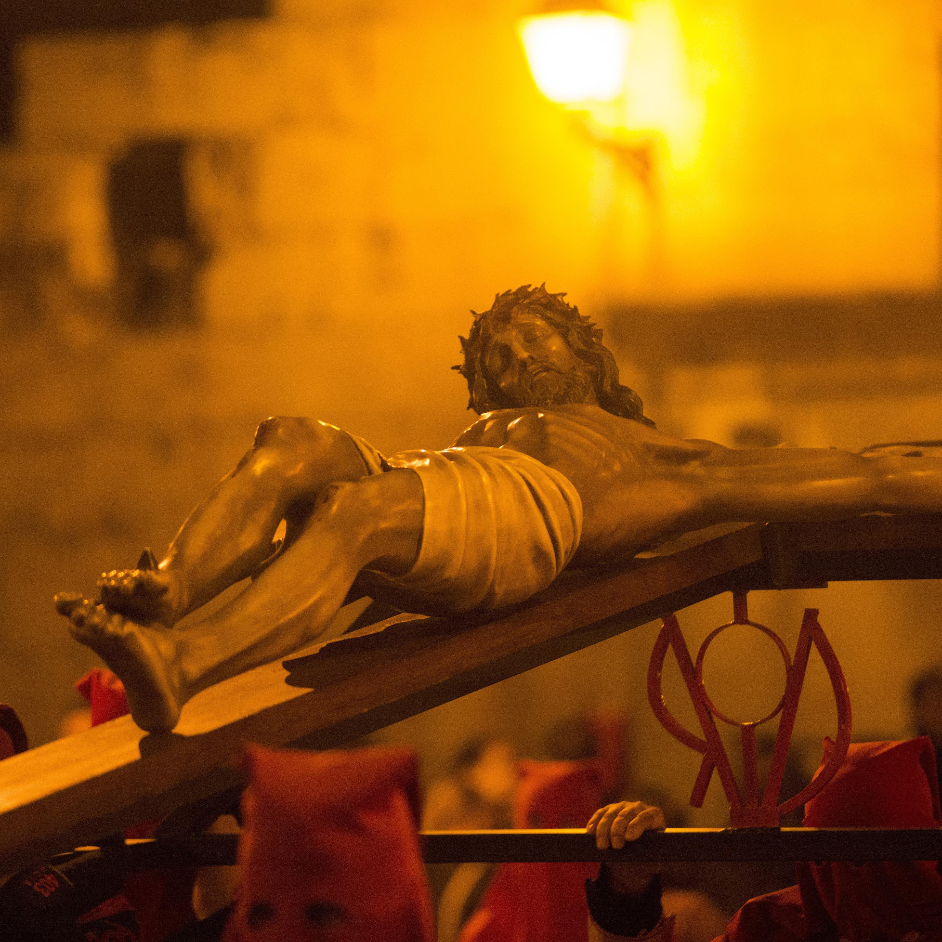 Good Friday Parade during Holy Week in Alzira, Spain