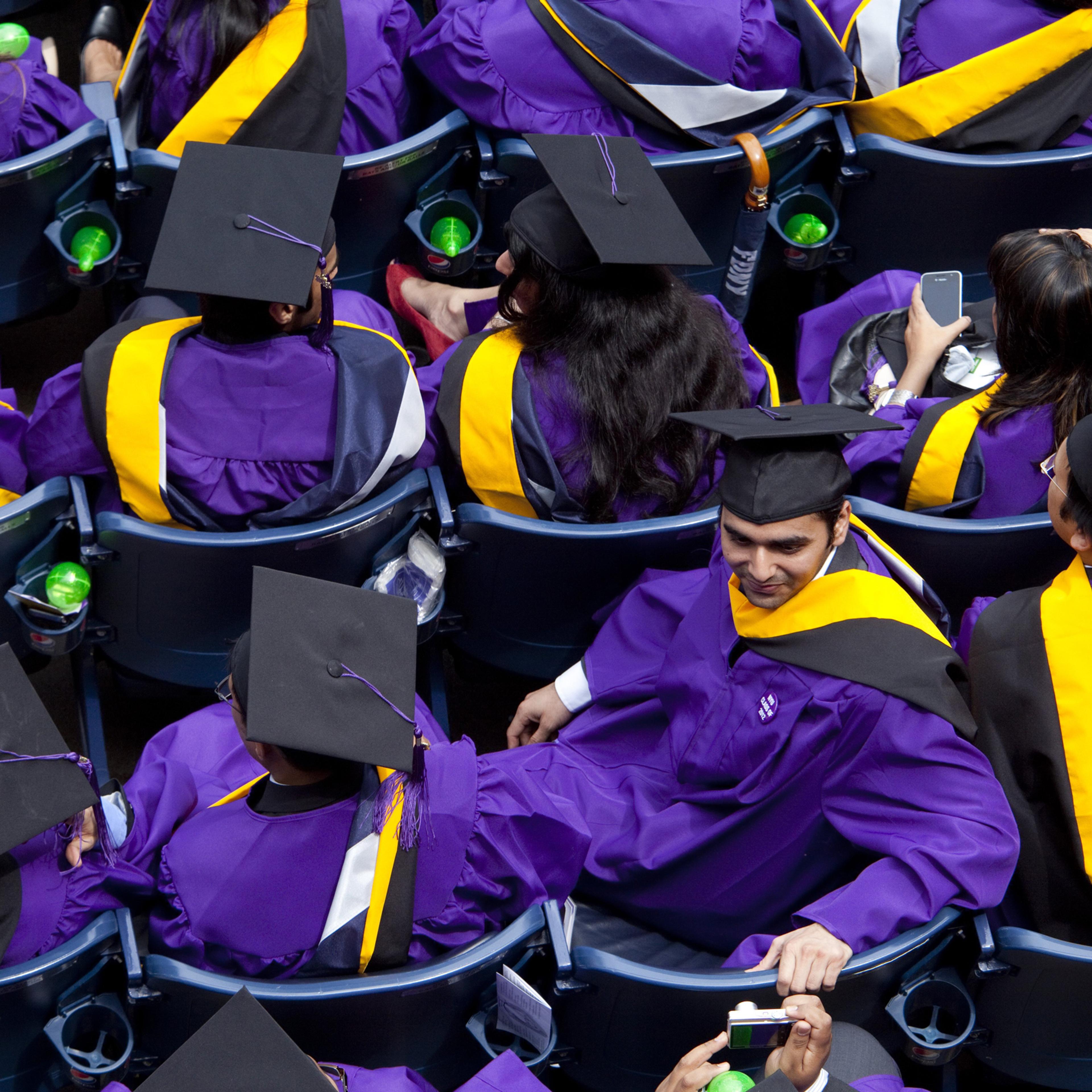 College graduation commencement address