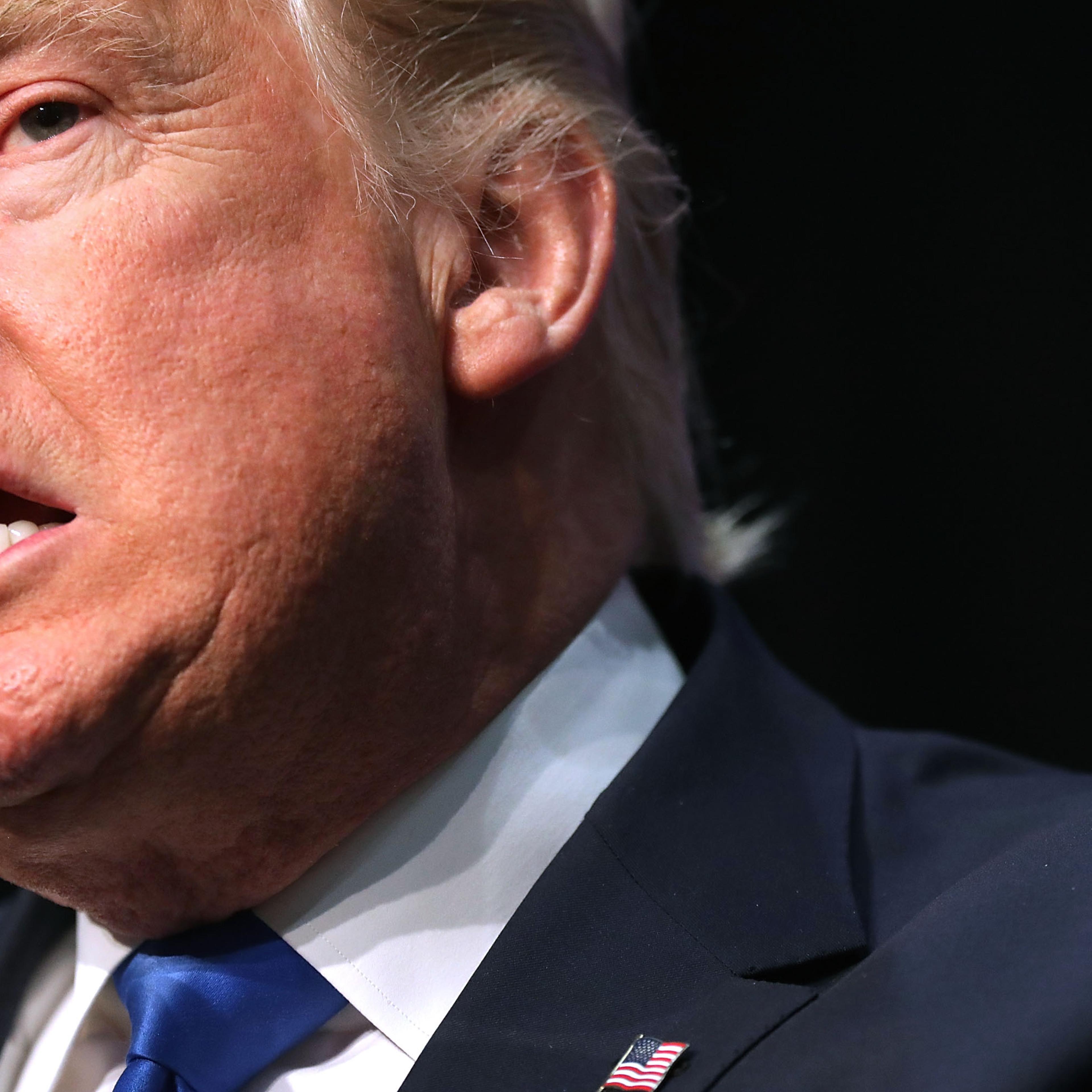 Donald Trump Campaigns In Key States During Weekend Ahead Of General Presidential Election