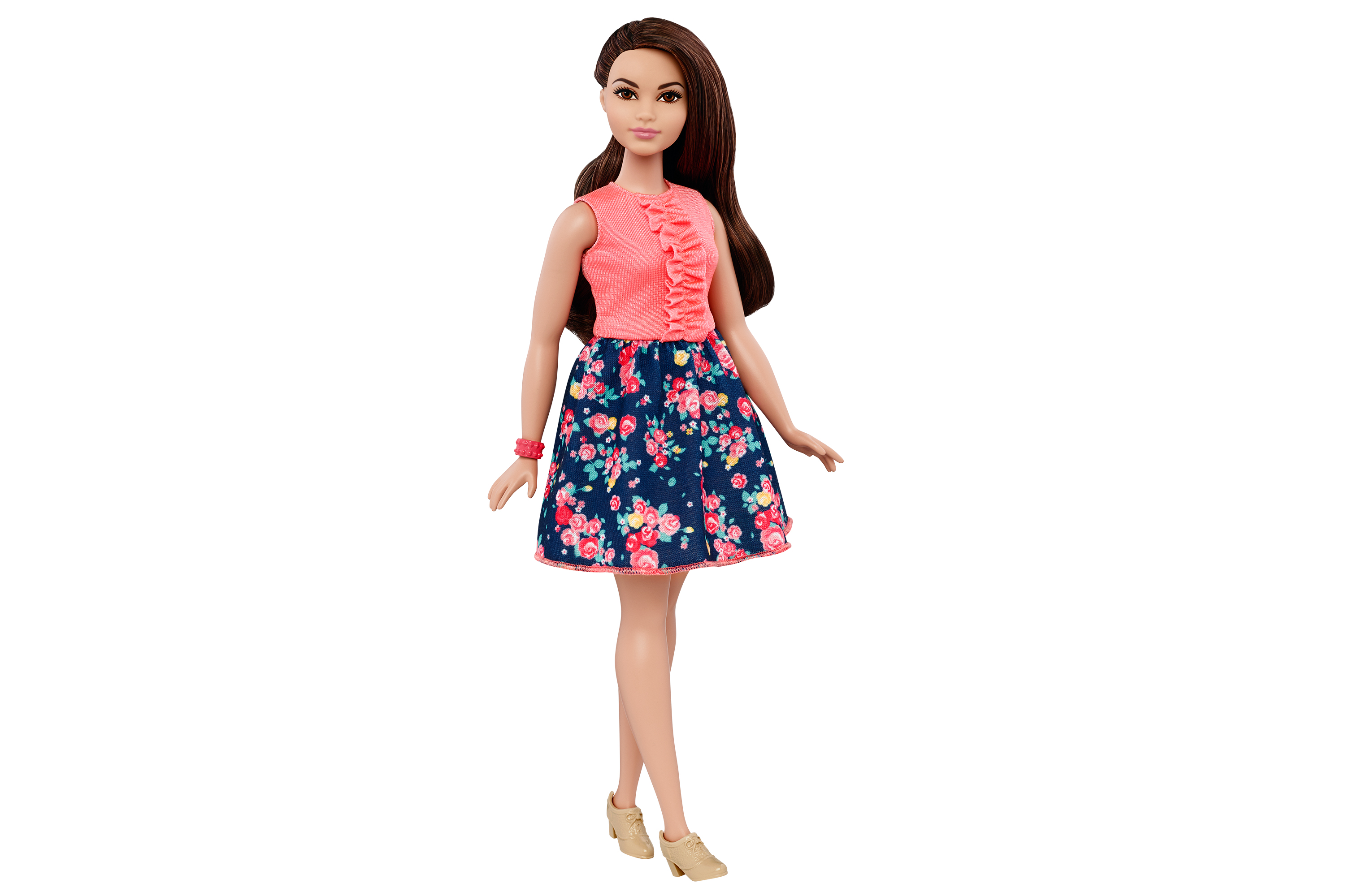 One of Mattel's new Curvy Barbies