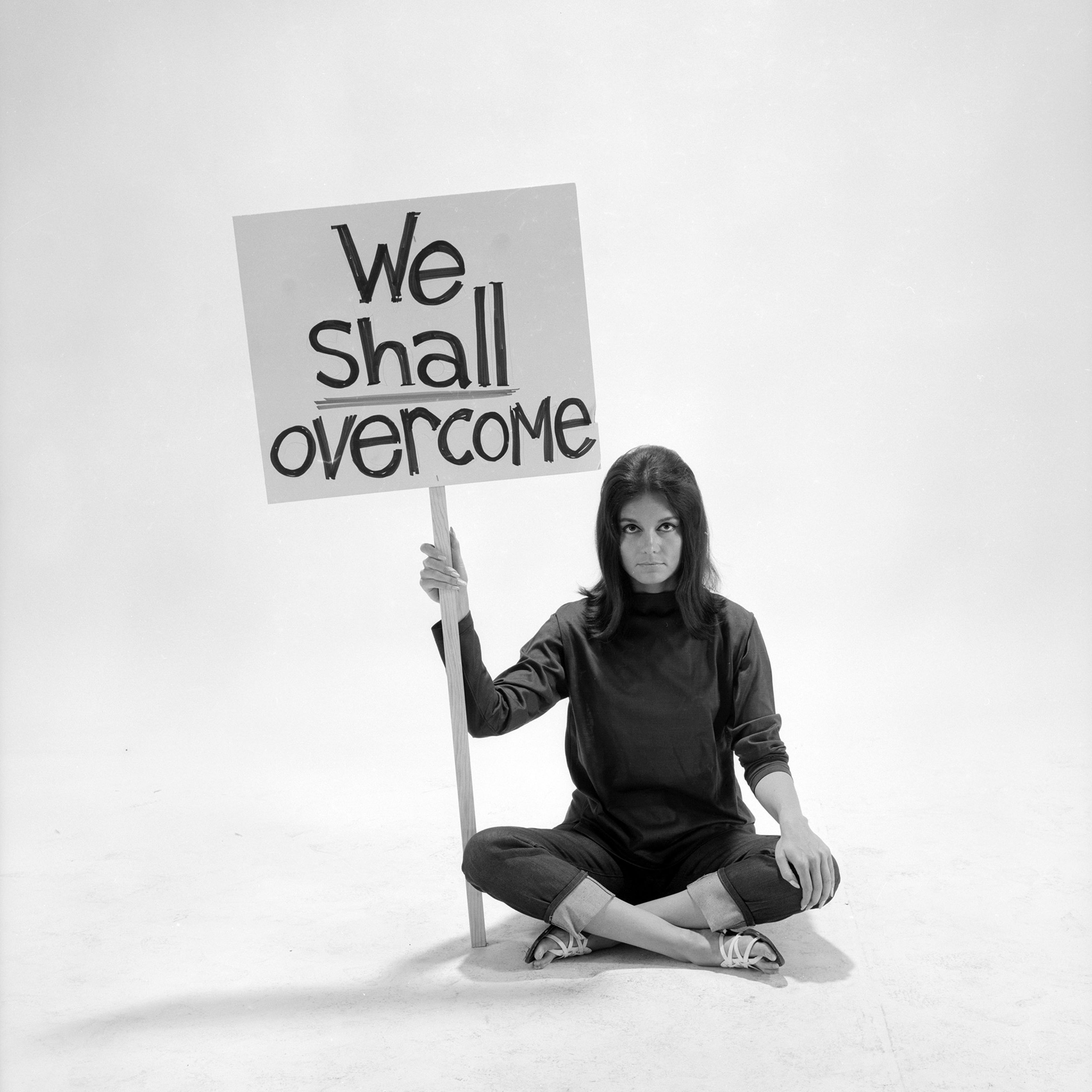 Gloria Steinem in 1965 from LIFE magazine.