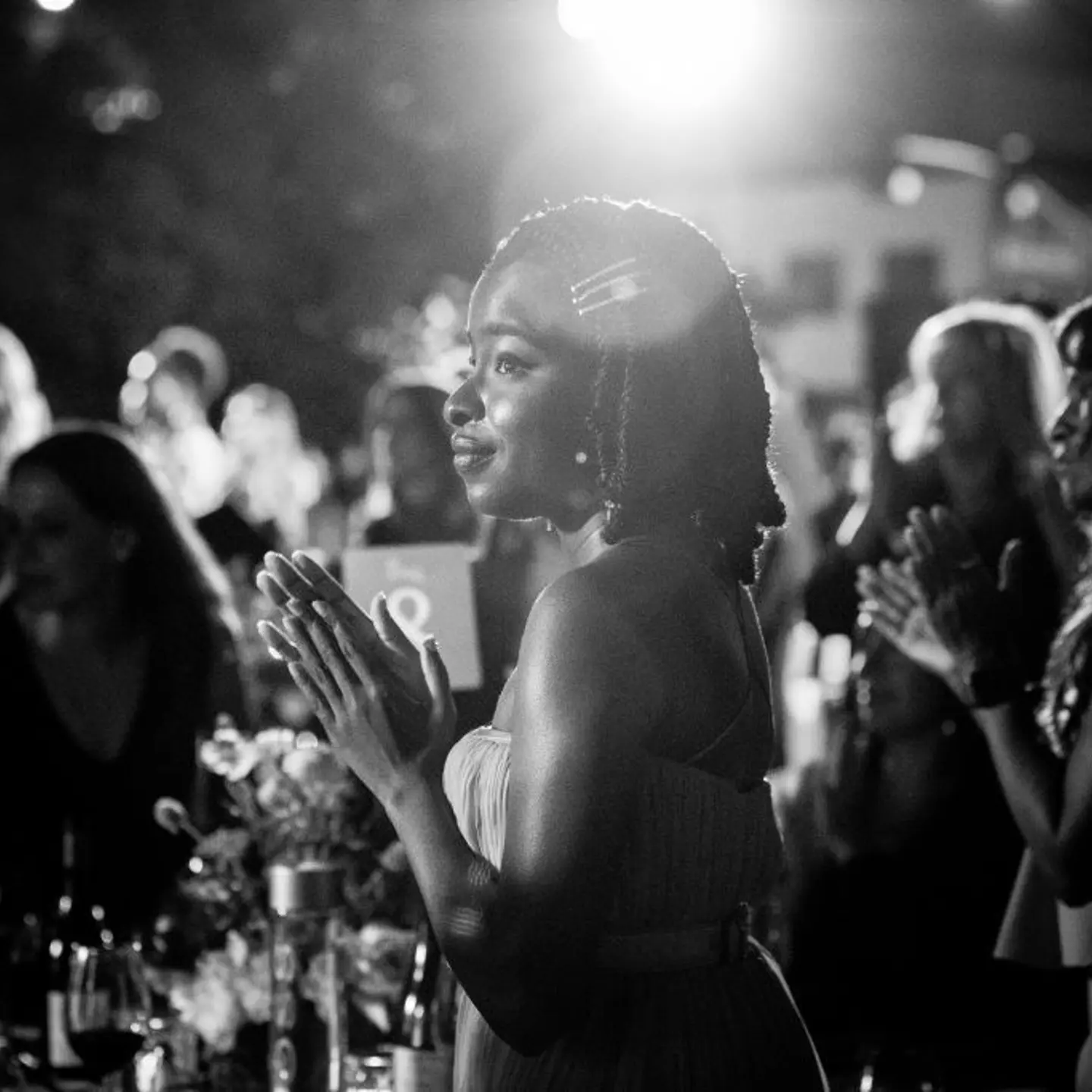 Amanda Gorman at an event in Los Angeles on Dec. 7.