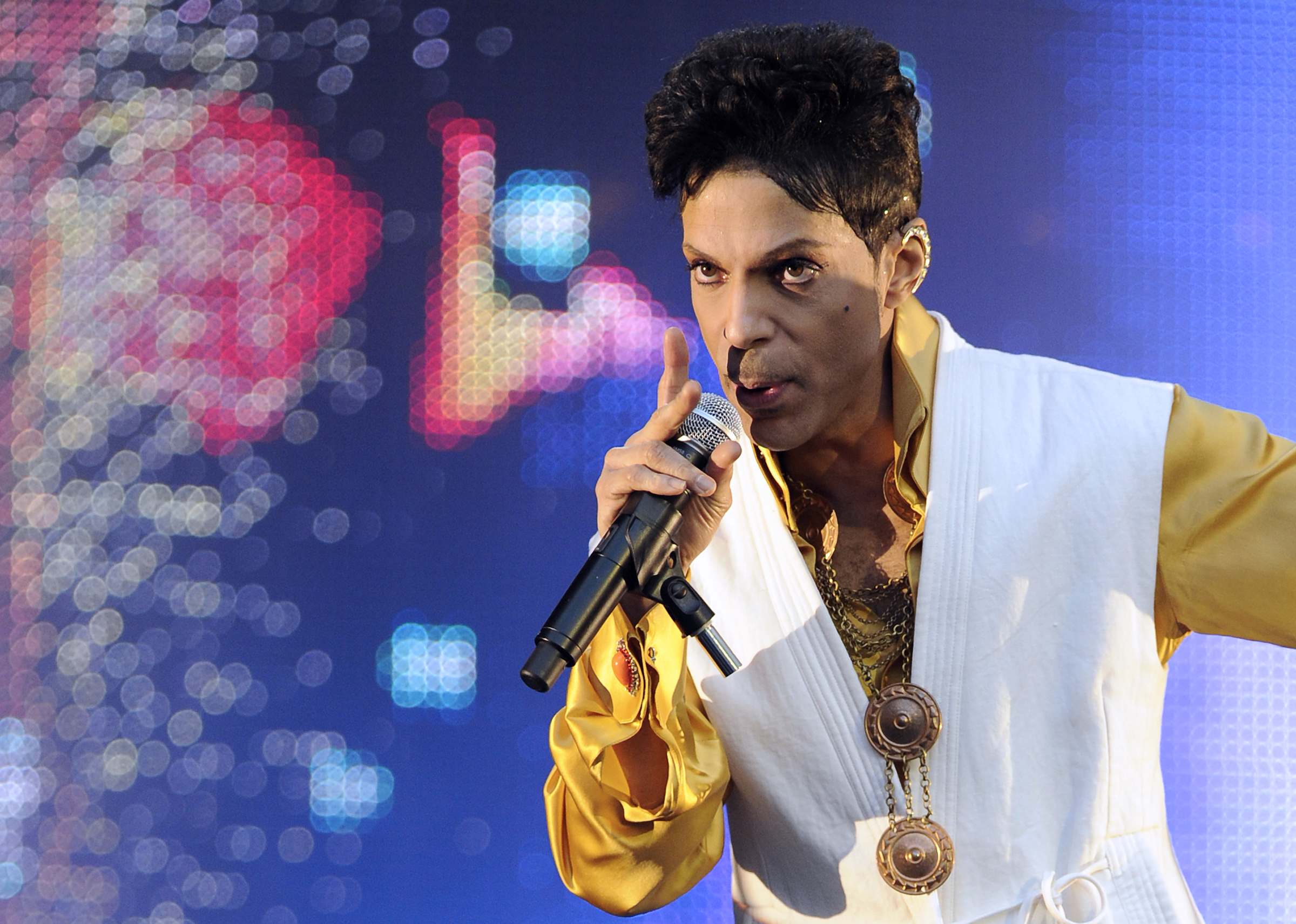 US singer and musician Prince (born Prin