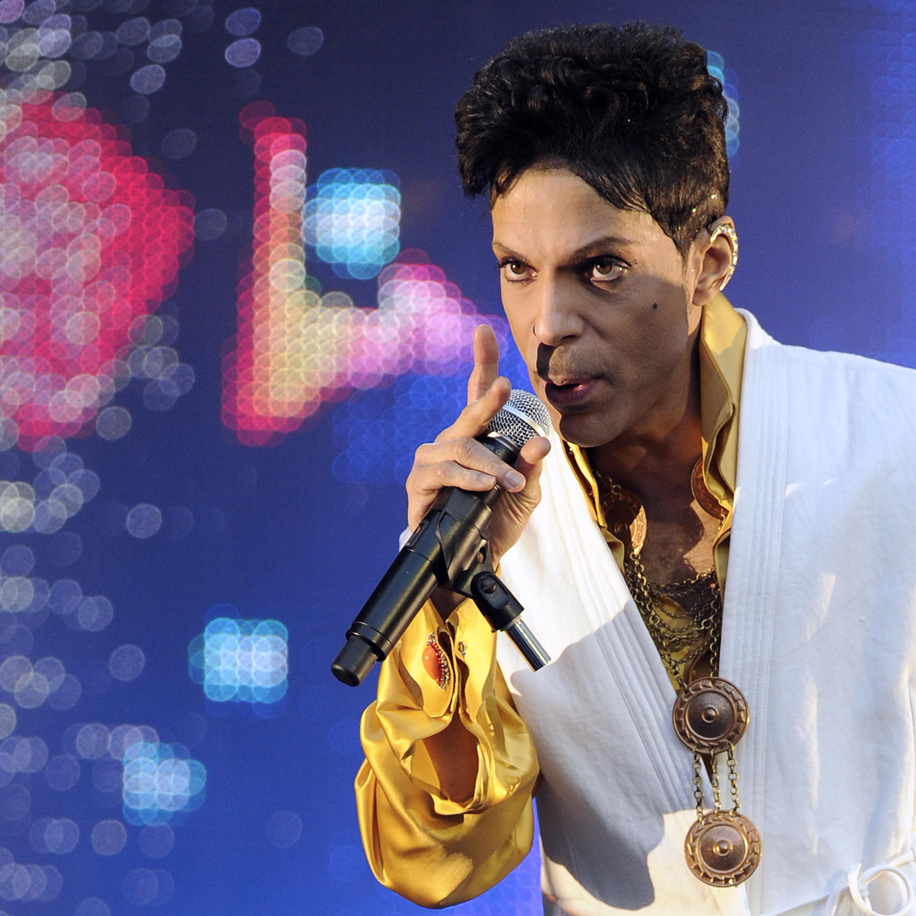 US singer and musician Prince (born Prin