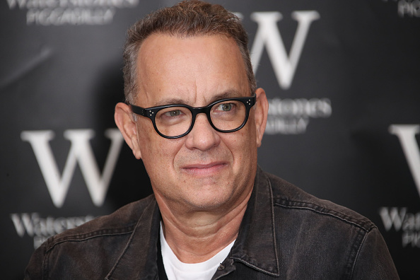 Tom Hanks signs copies of his new book 'Uncommon Type' at Waterstones Piccadilly on November 2, 2017 in London, England.