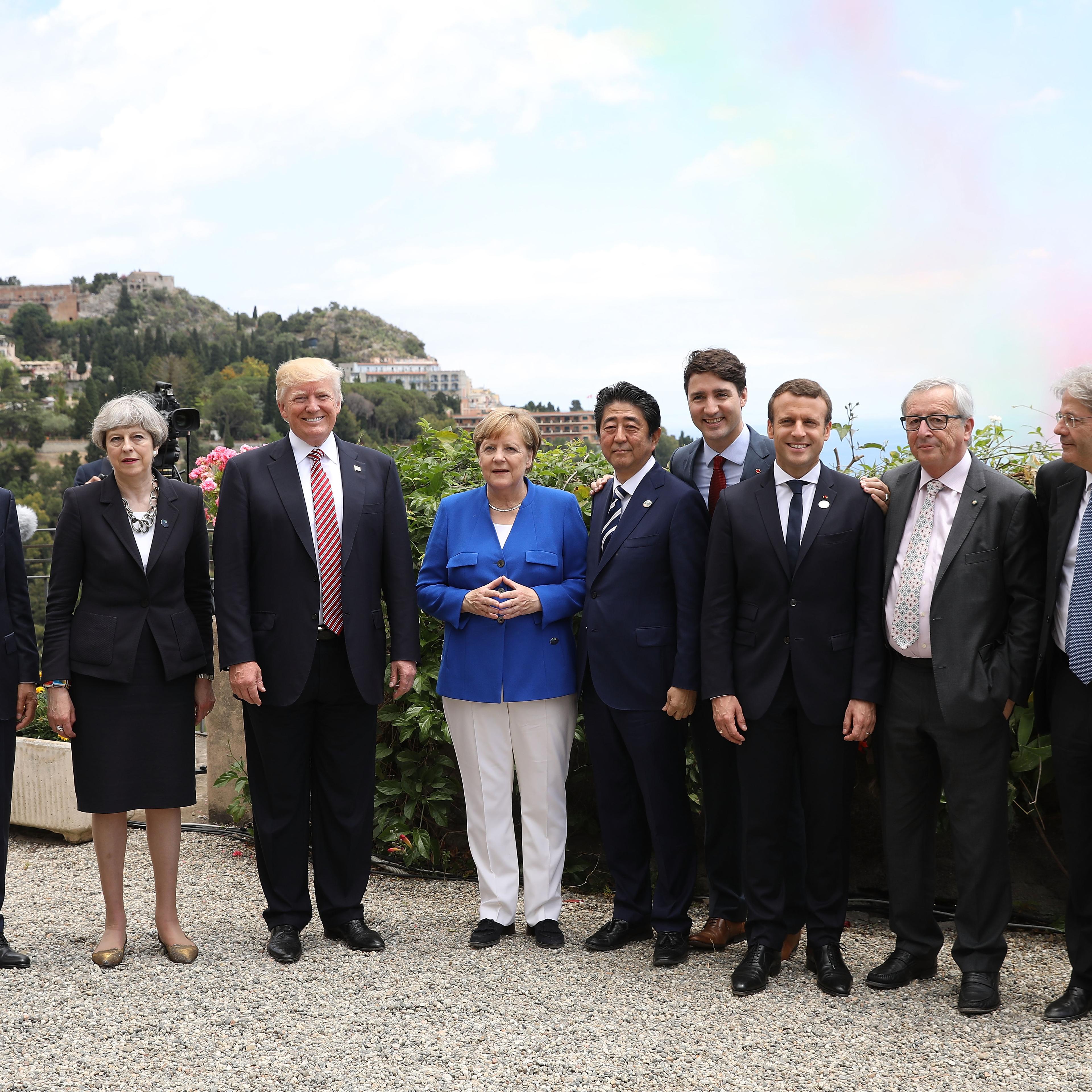 G7 Leaders Meet In Sicily