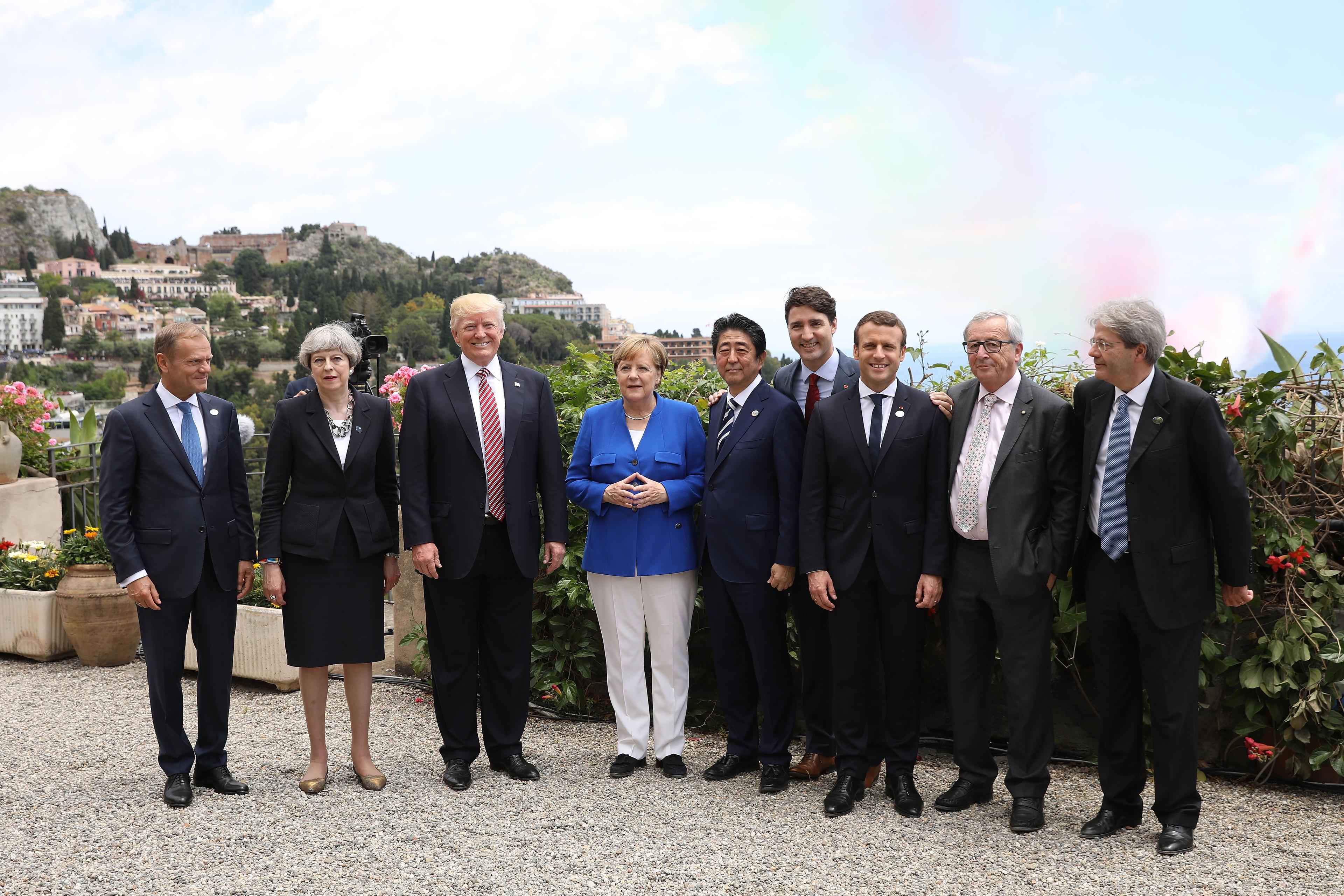 G7 Leaders Meet In Sicily