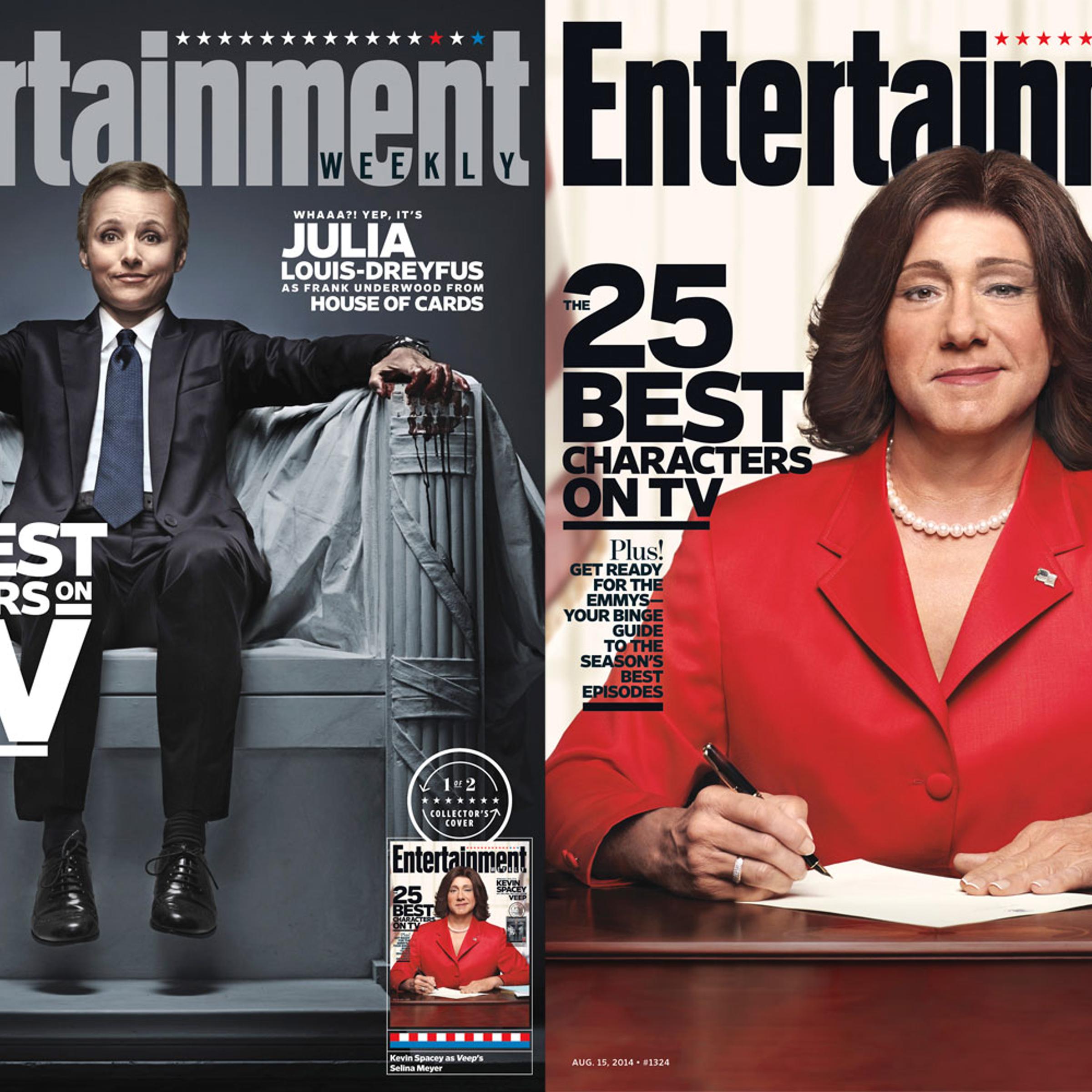 Julia Louis-Dreyfus and Kevin Spacey