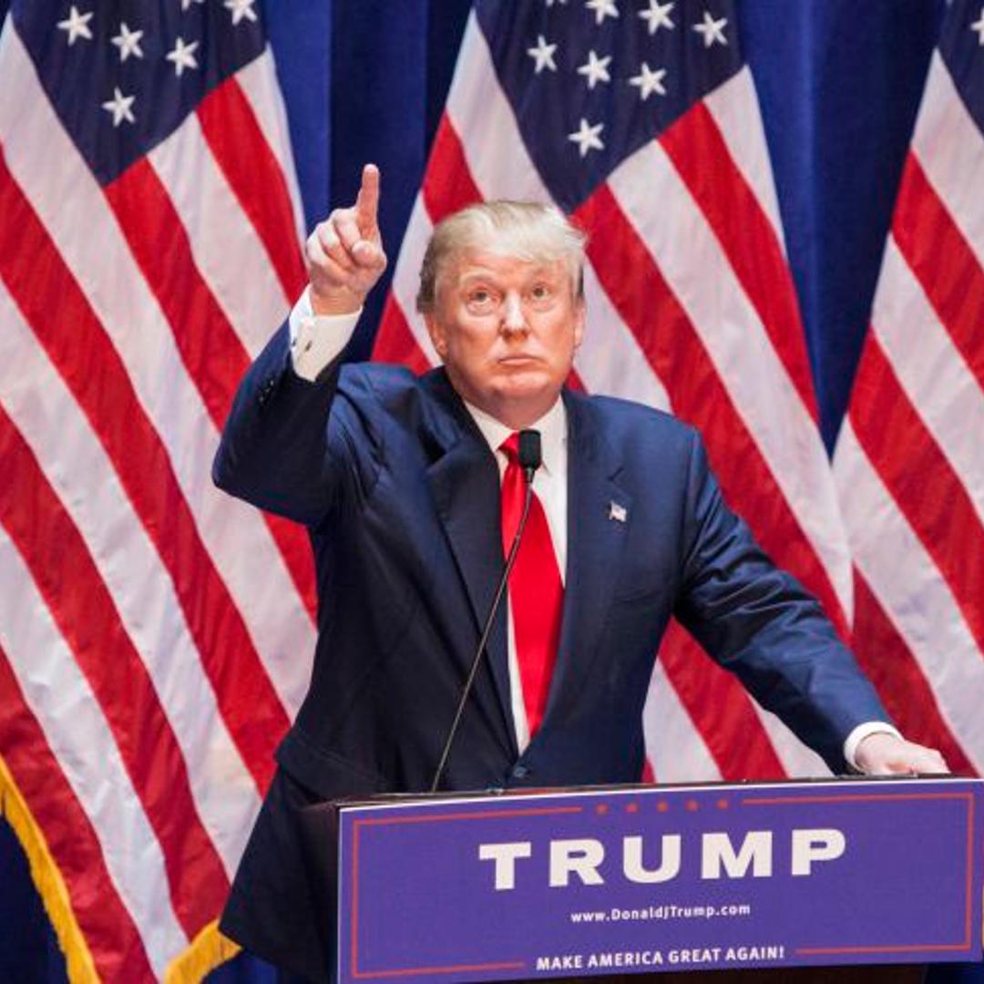 Donald Trump Makes Announcement At Trump Tower