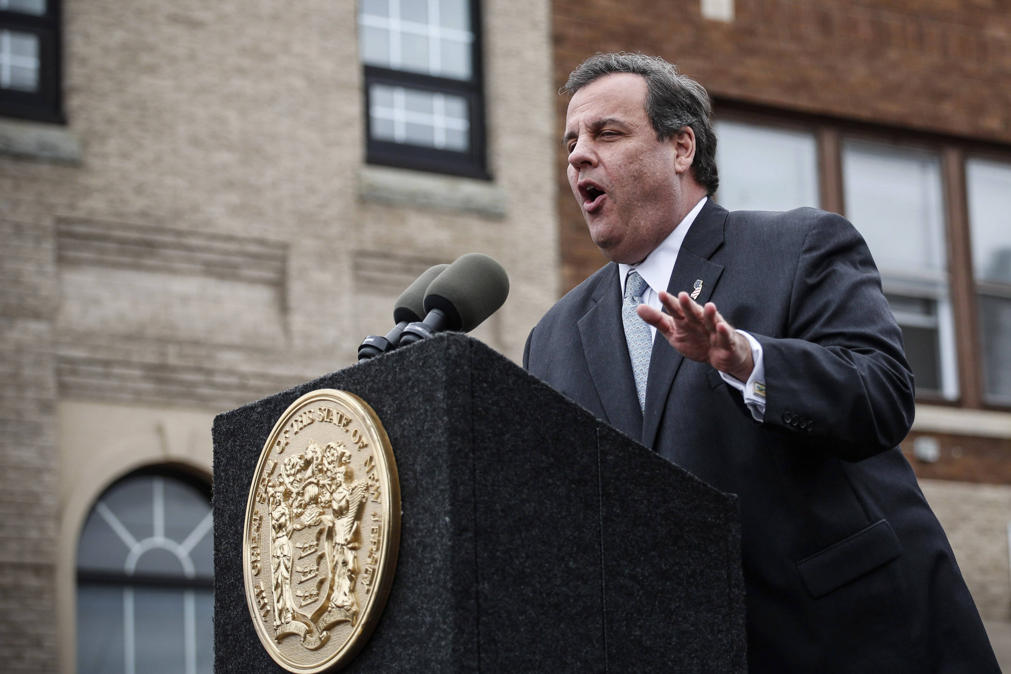 New Jersey Governor Chris Christie