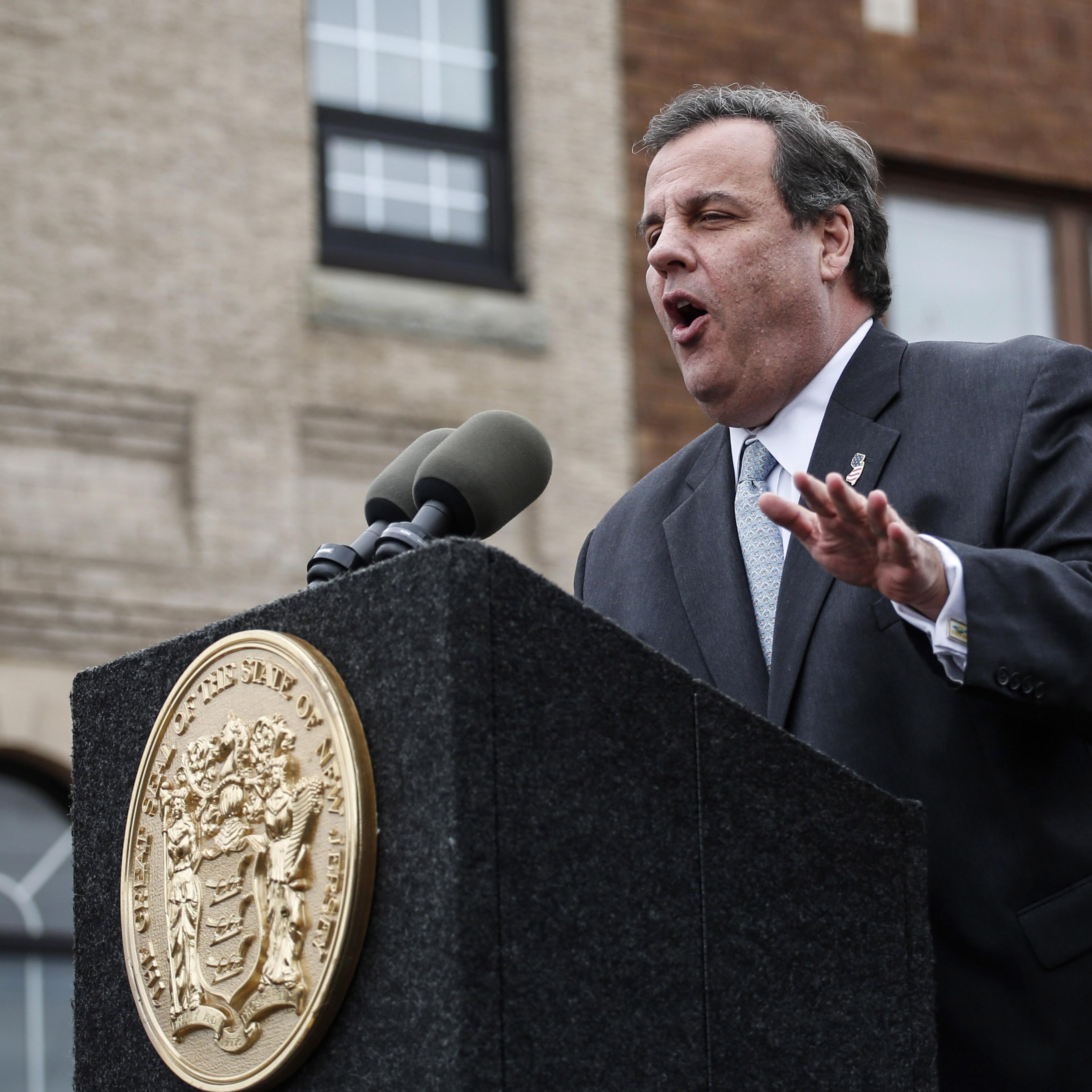 New Jersey Governor Chris Christie