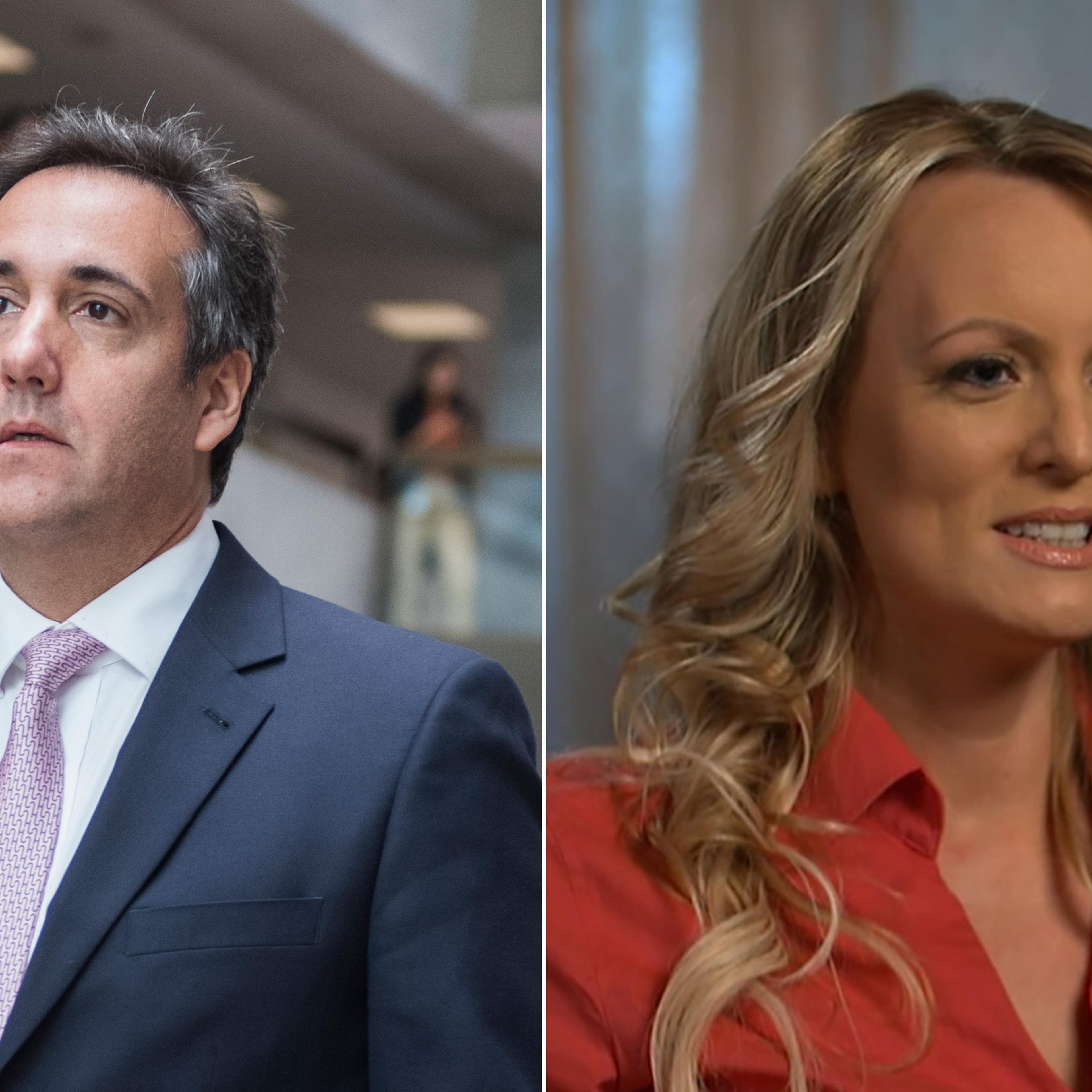 Michael Cohen; Stormy Daniels