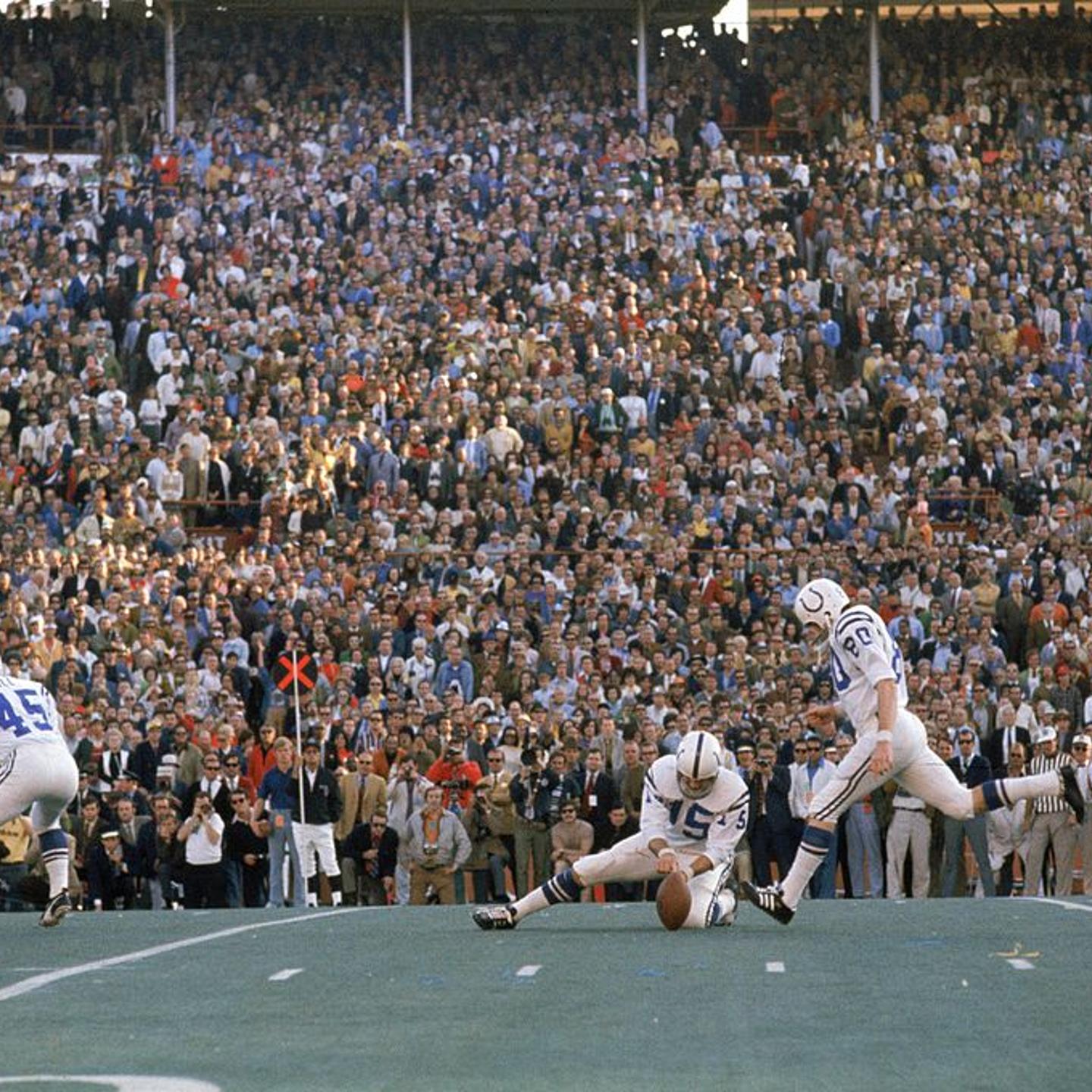 Baltimore Colts Jim O'Brien, Super Bowl V
