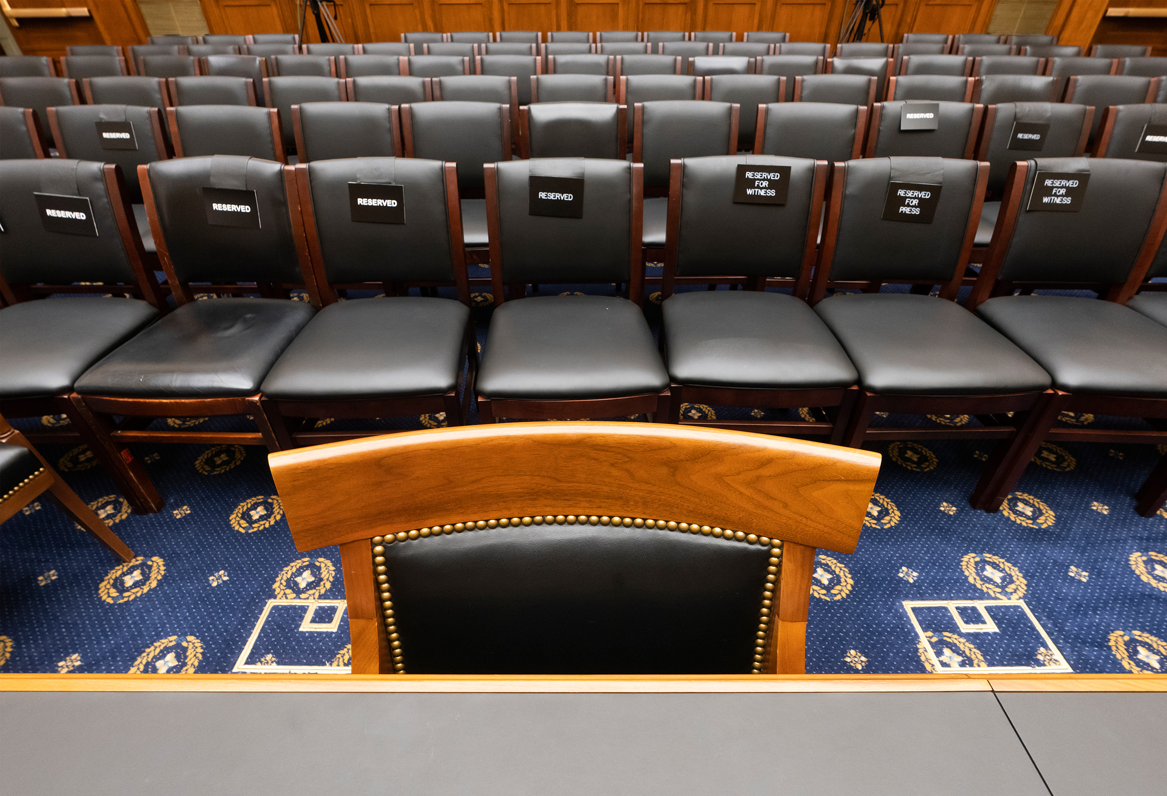 The House Judiciary Committee’s empty witness chair has become a symbol of impeachment angst