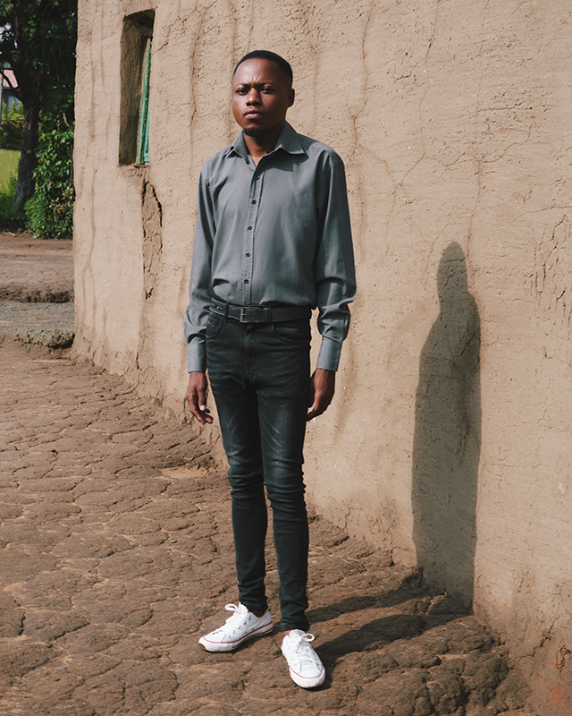 Daniel Motaung, the lead plaintiff in a Kenyan court case against Facebook's parent company Meta, and outsourcing company Sama, photographed near his home in South Africa in February
