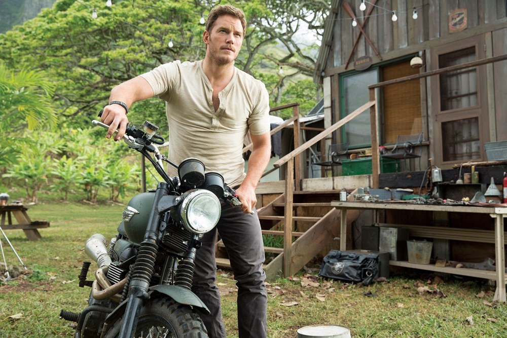 Chris Pratt in "Jurassic World."