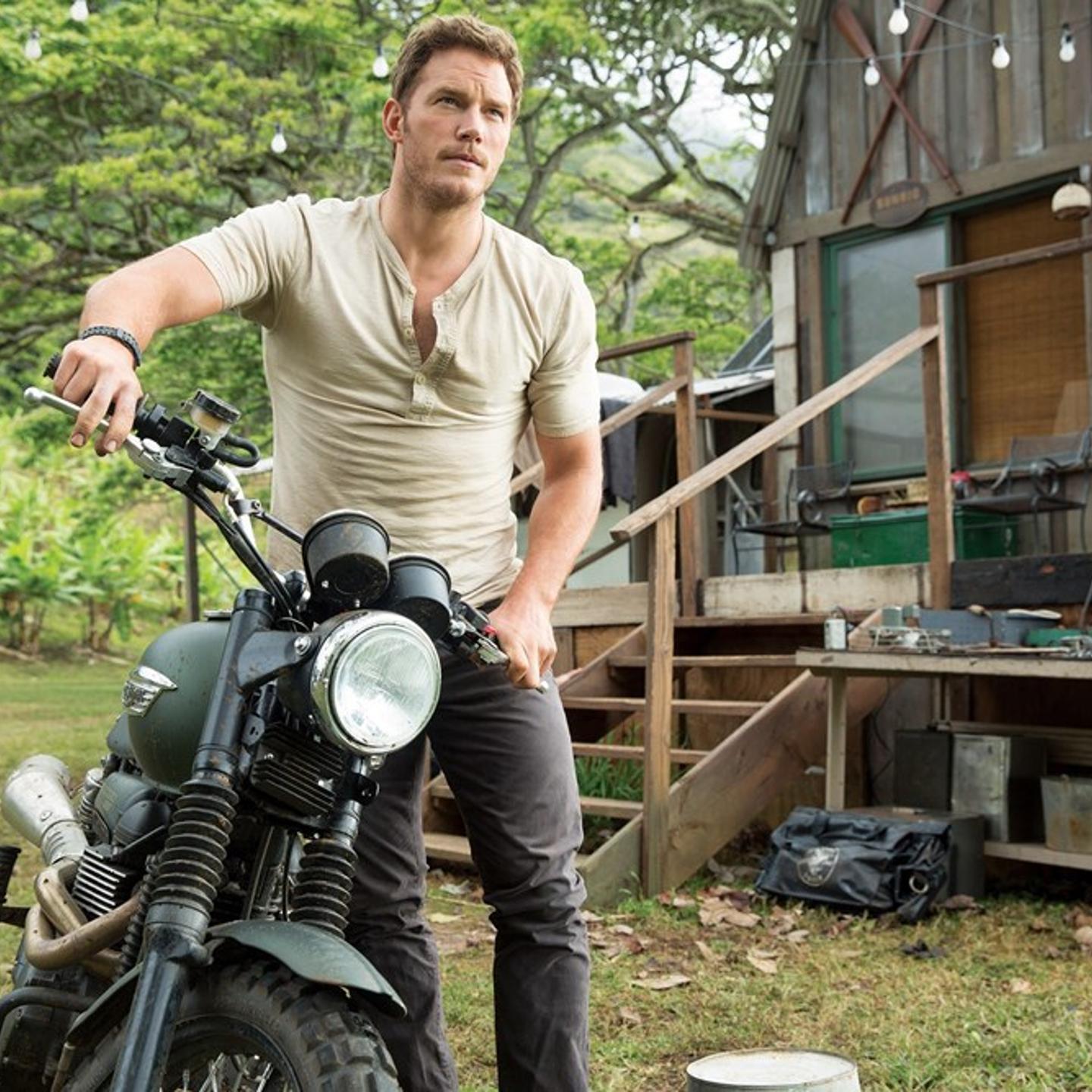 Chris Pratt in "Jurassic World."