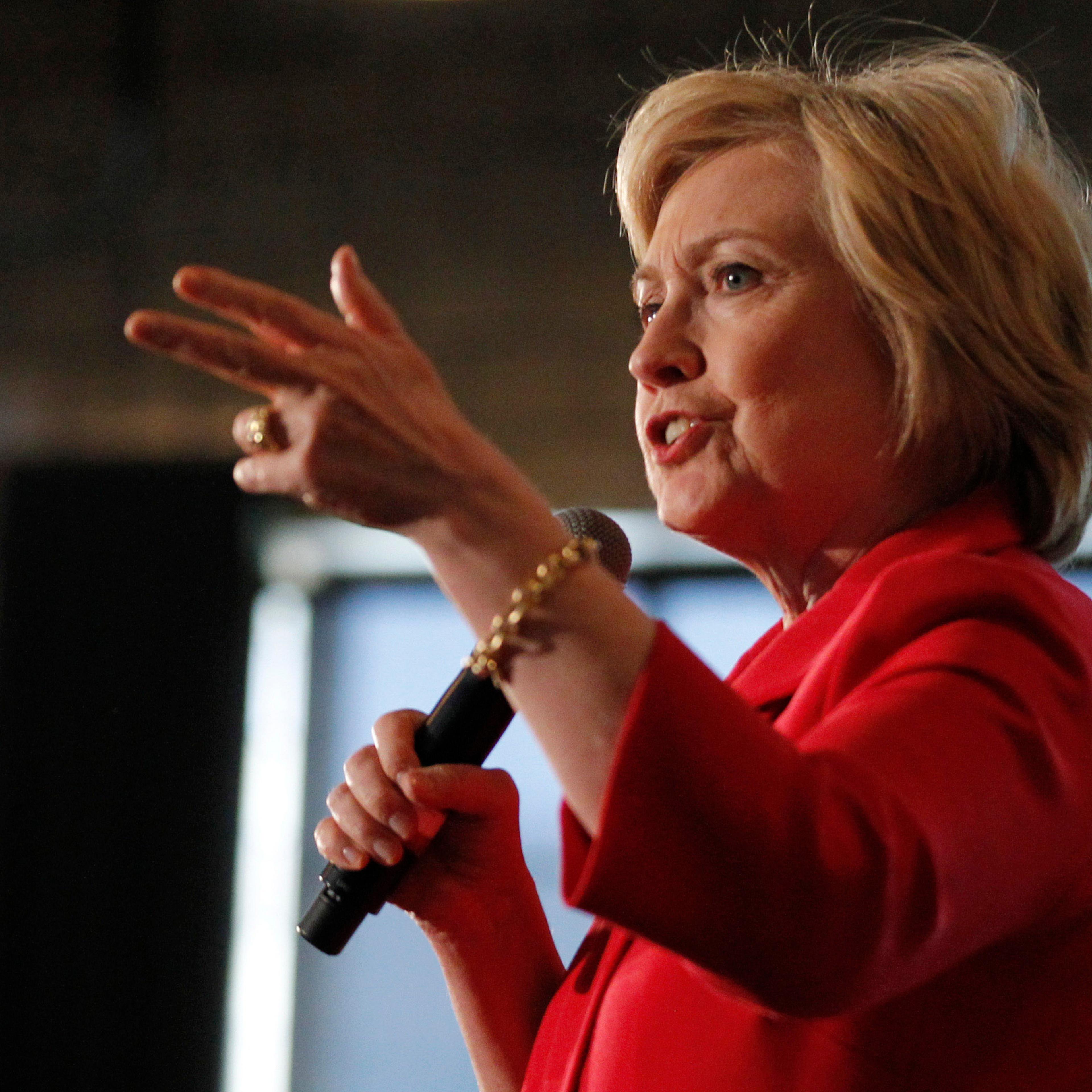 Hillary Clintion Campaign In Kentucky One Day Before State Primary